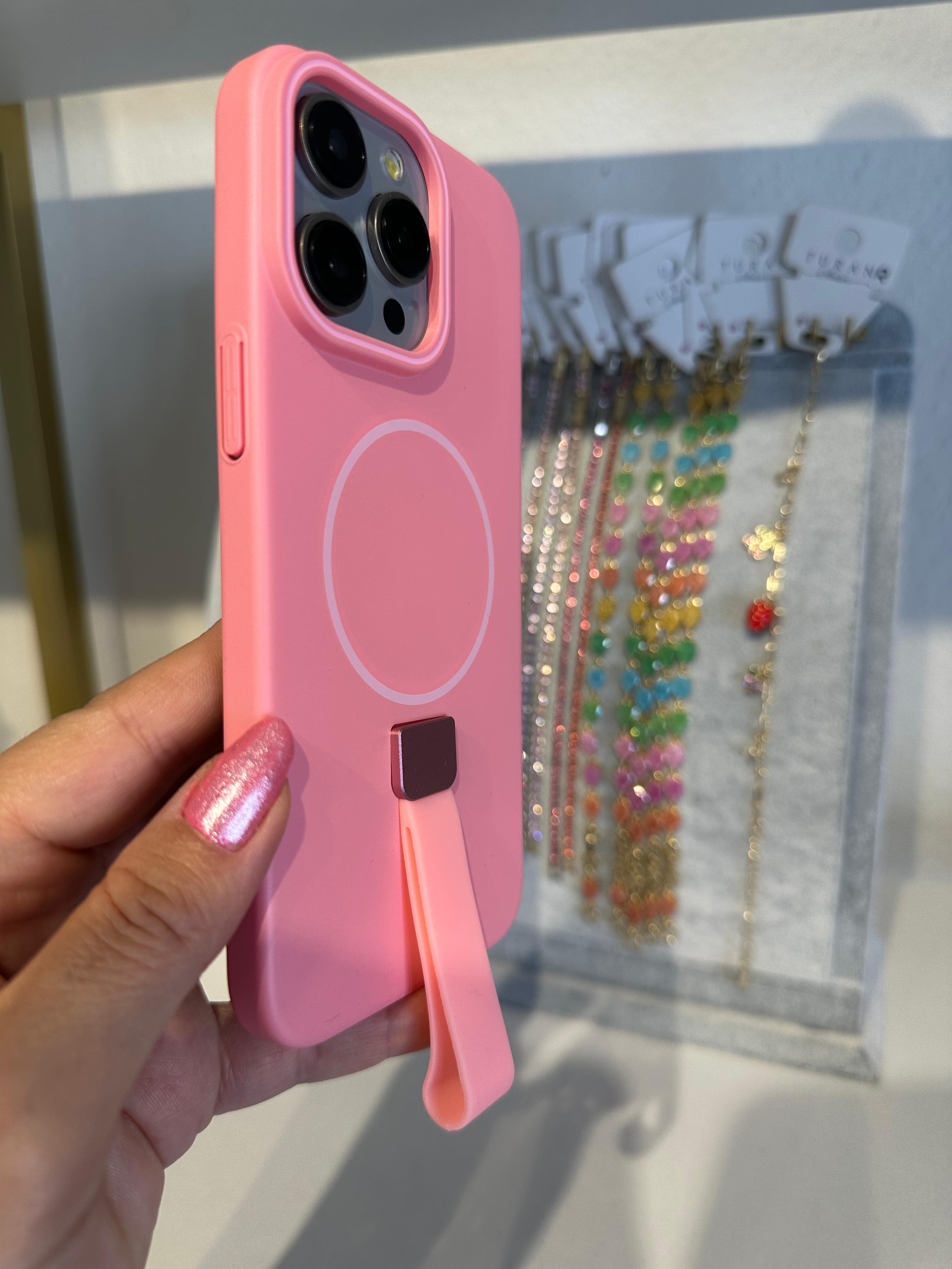 Magsafe Özellikli HoldEase Kılıf - Pembe