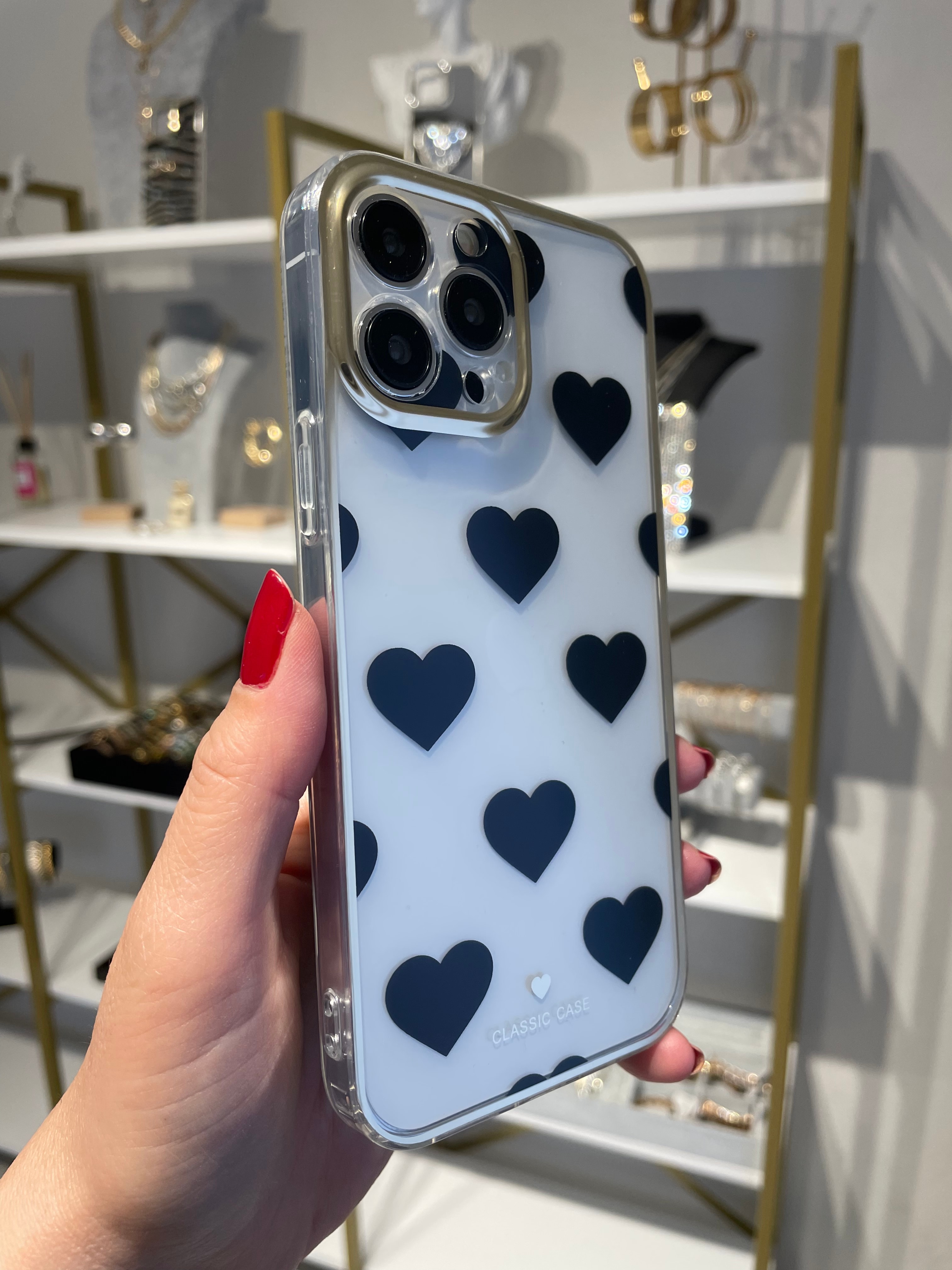 Kalpli Şeffaf Kılıf