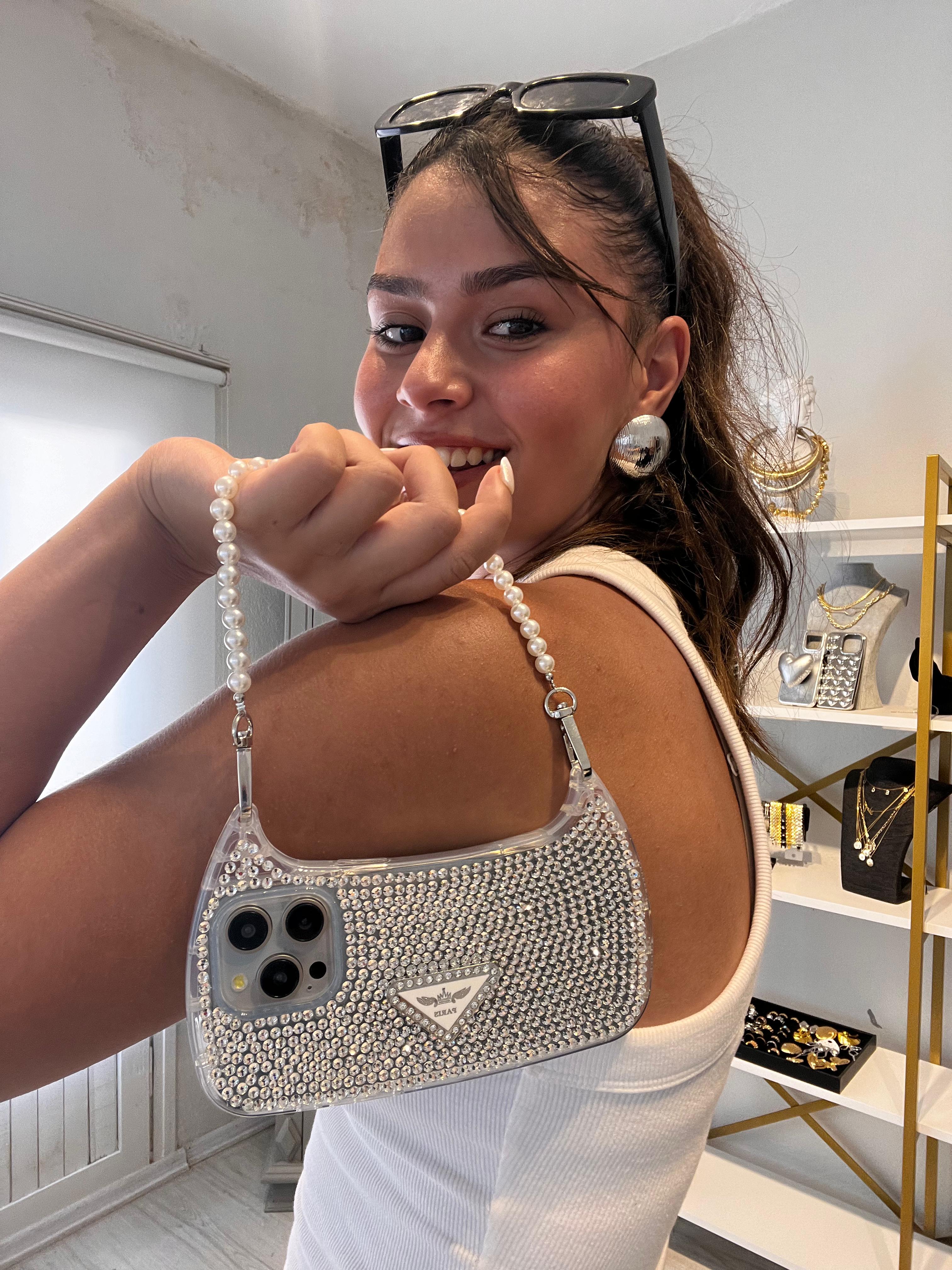 Paris Taşlı Çanta Kılıf