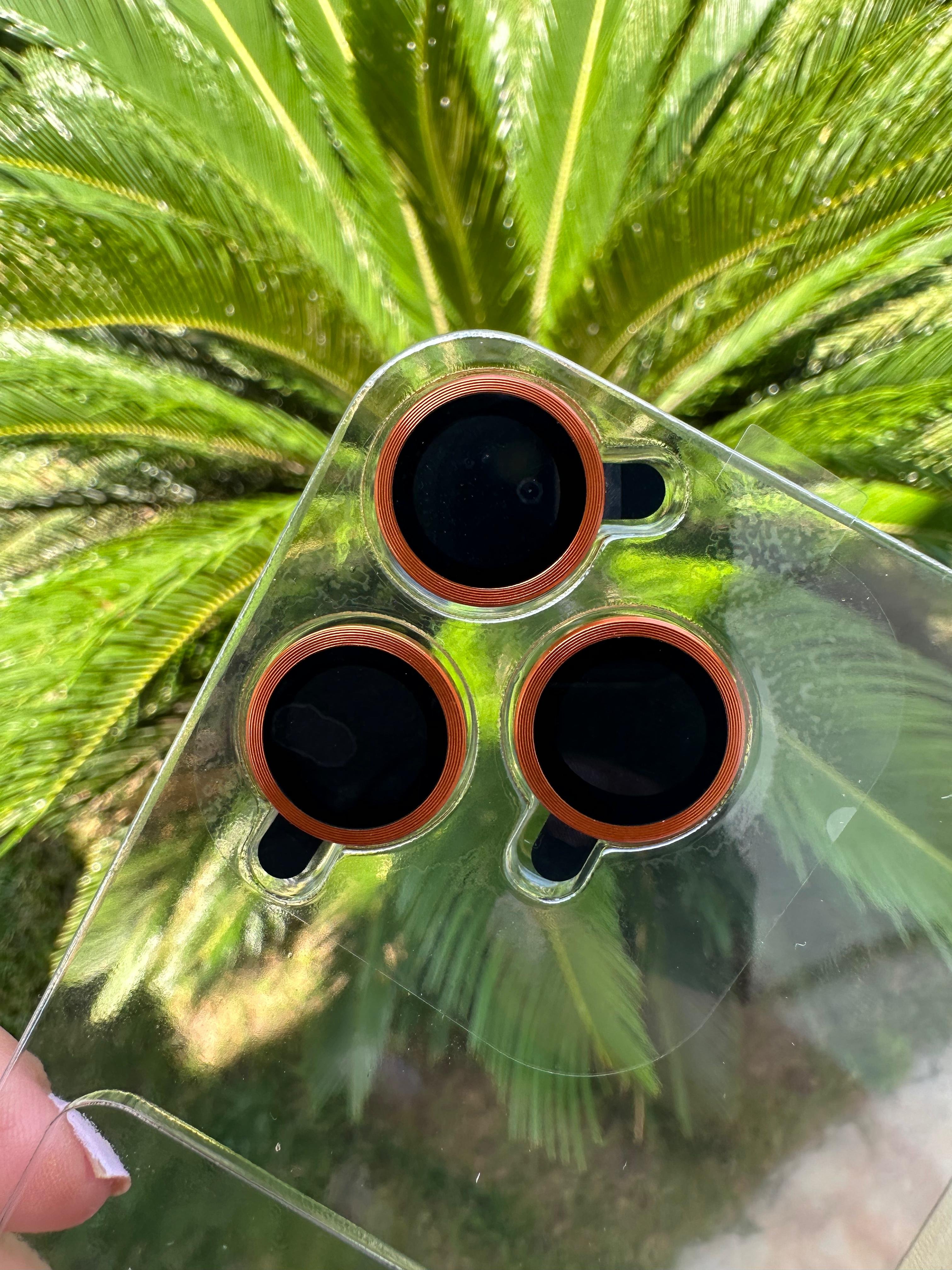 Turuncu Stantlı Mat Kılıf (Kamera Lens Koruyucu Hediyeli)