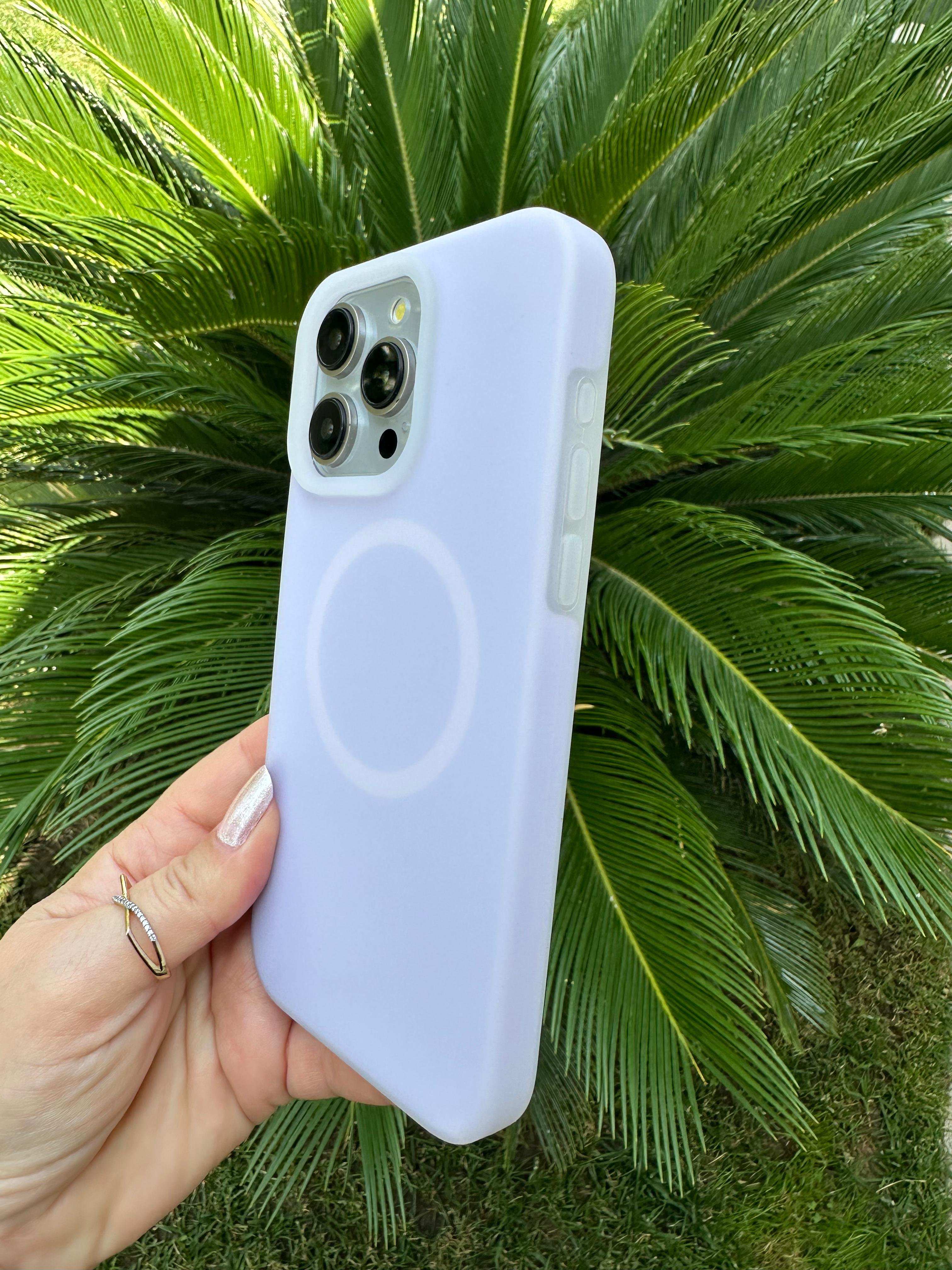 Magsafe Özellikli Pastel Kılıf - Lila