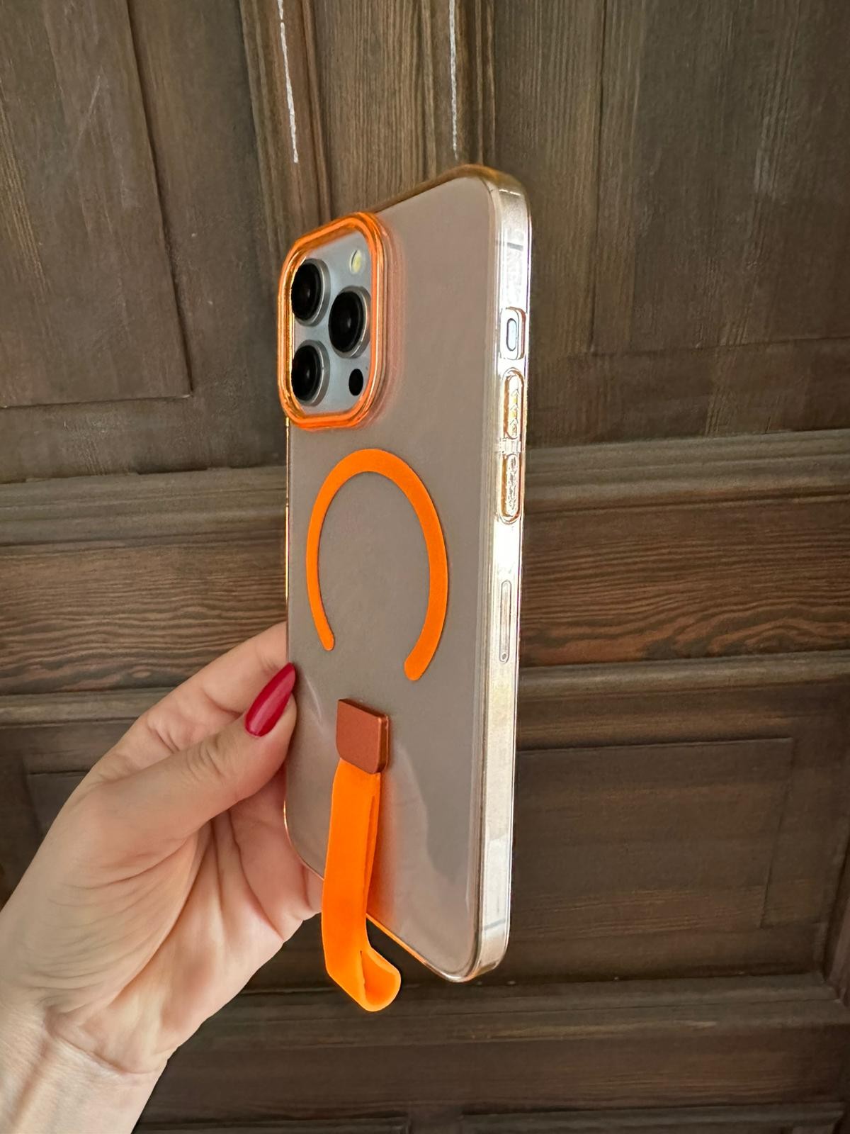 Magsafe Özellikli HoldEase Şeffaf Kılıf