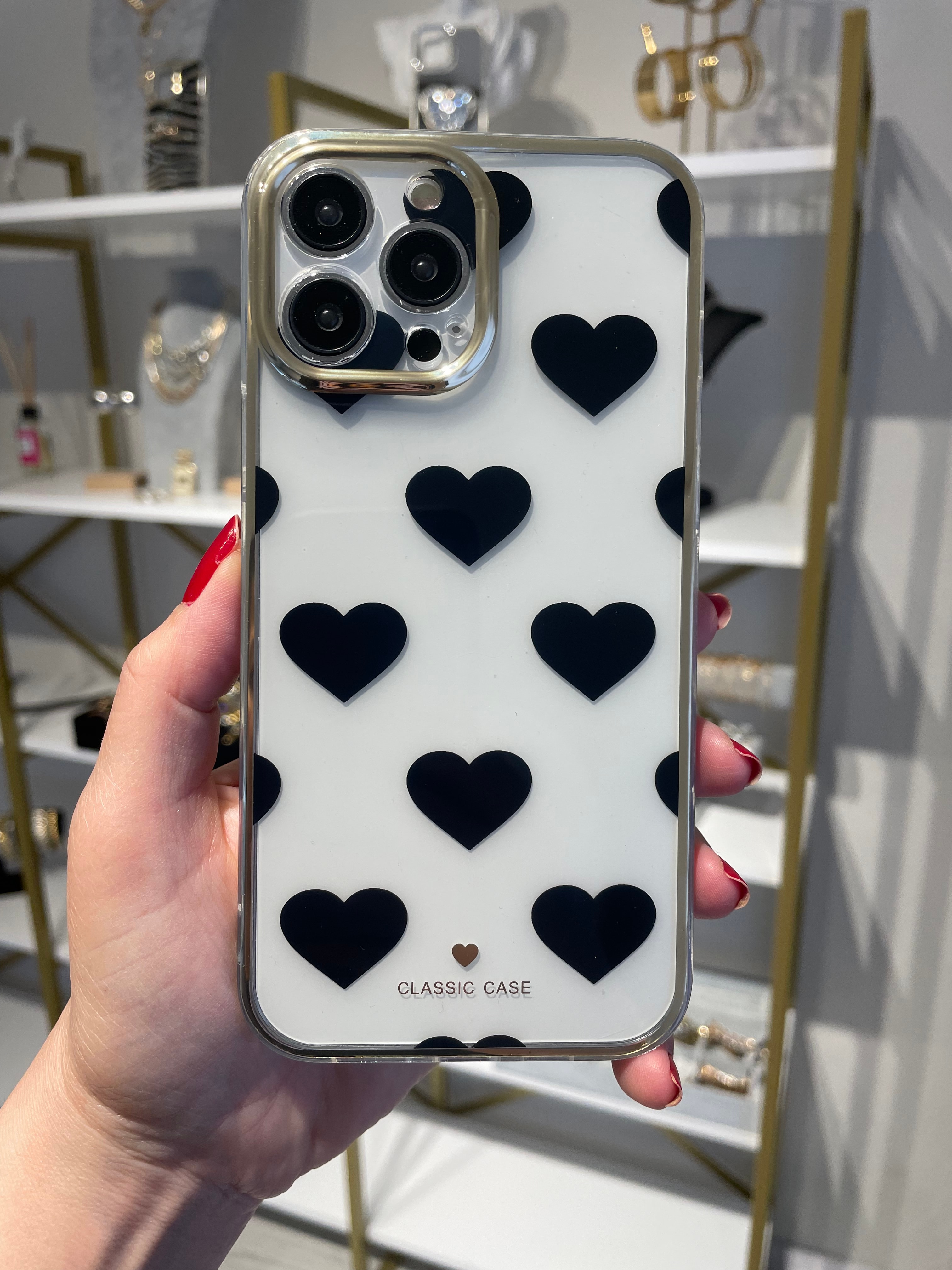 Kalpli Şeffaf Kılıf