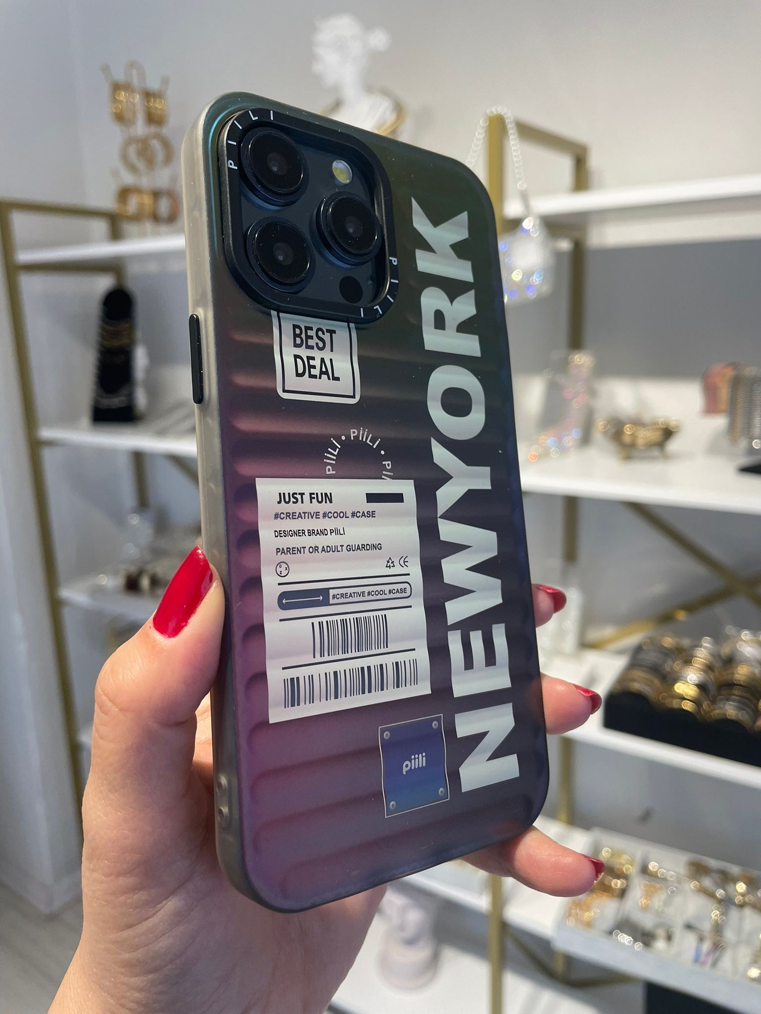 New York Hologram Kılıf