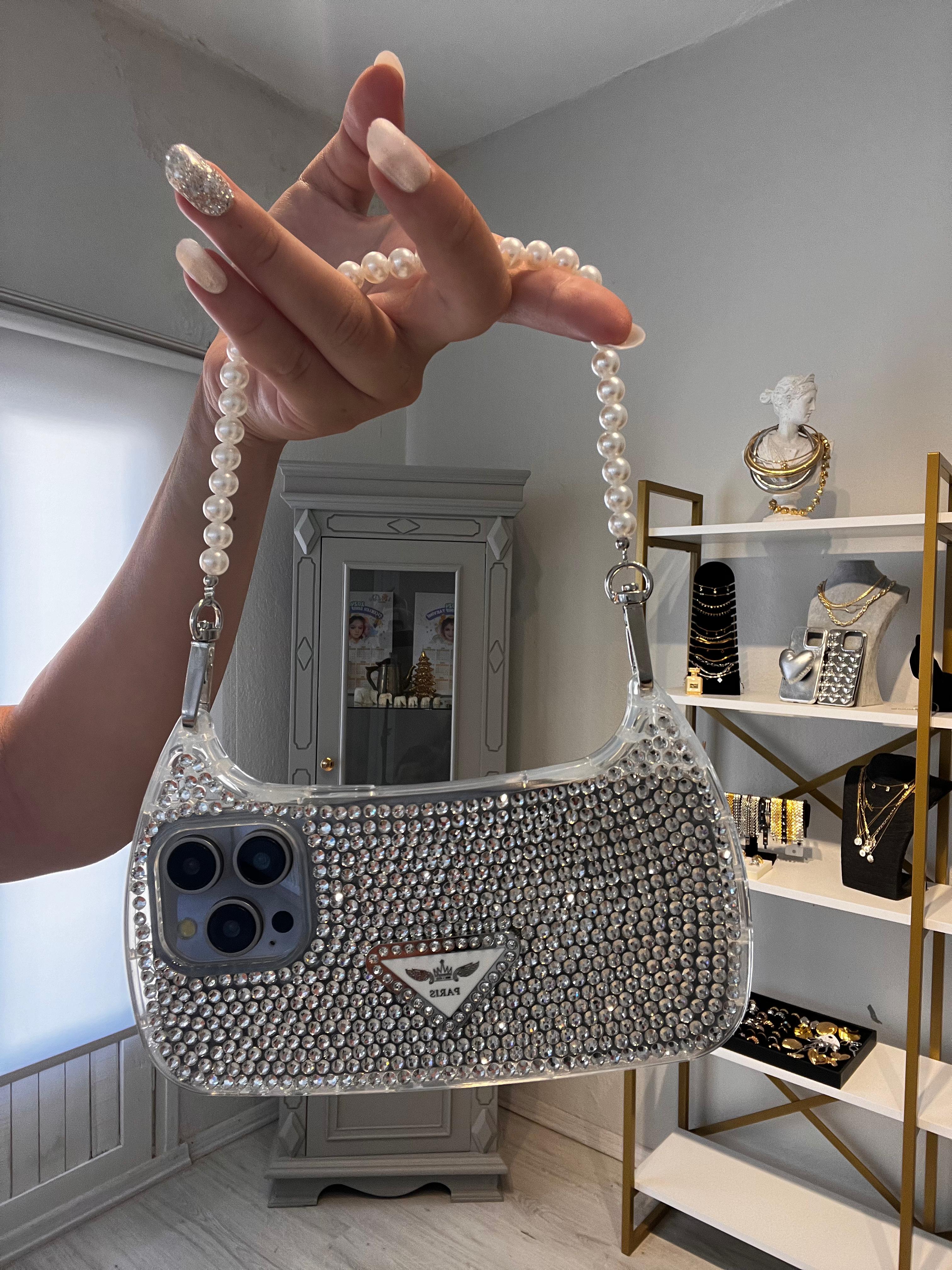 Paris Taşlı Çanta Kılıf