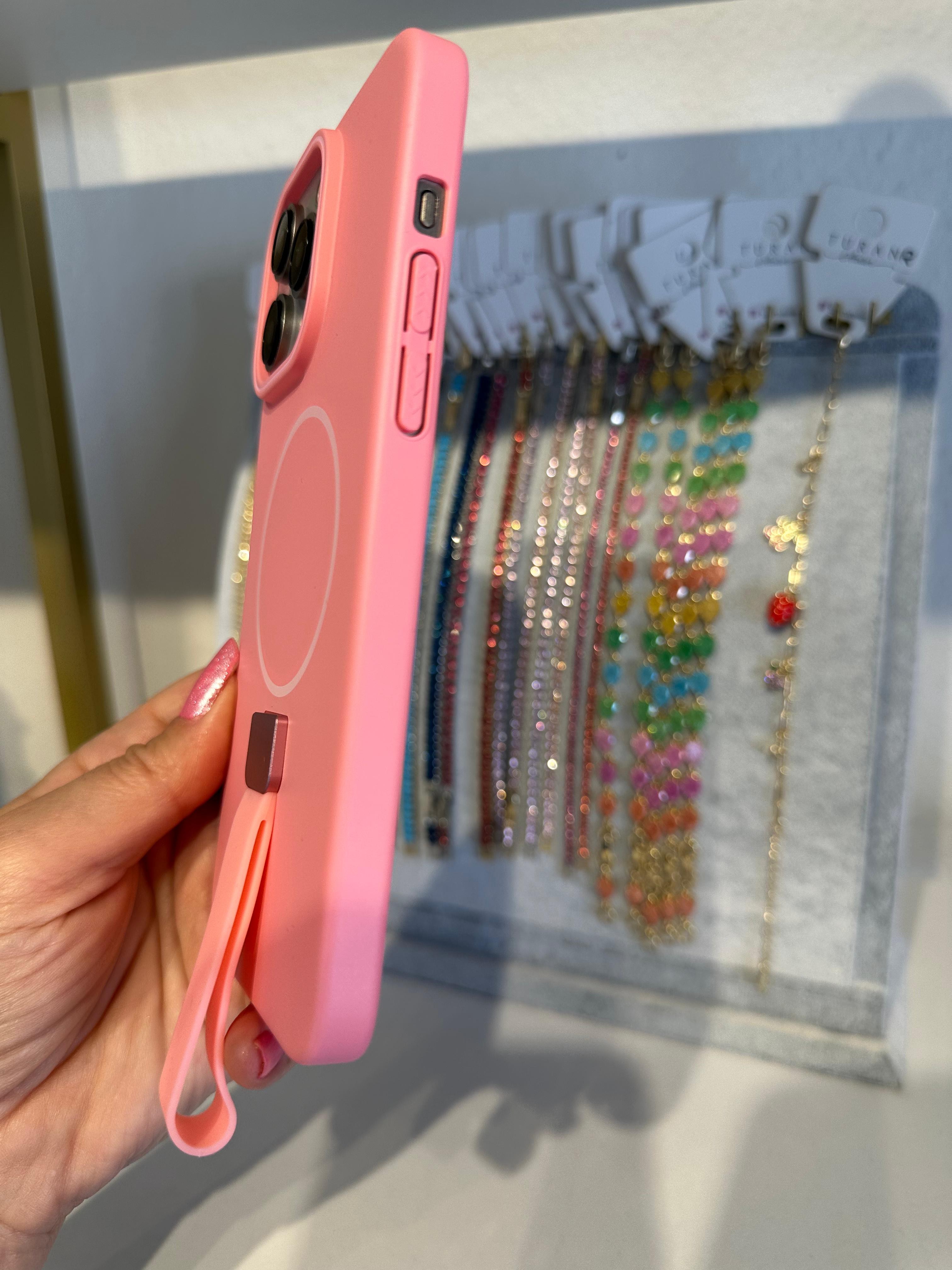 Magsafe Özellikli HoldEase Kılıf - Pembe