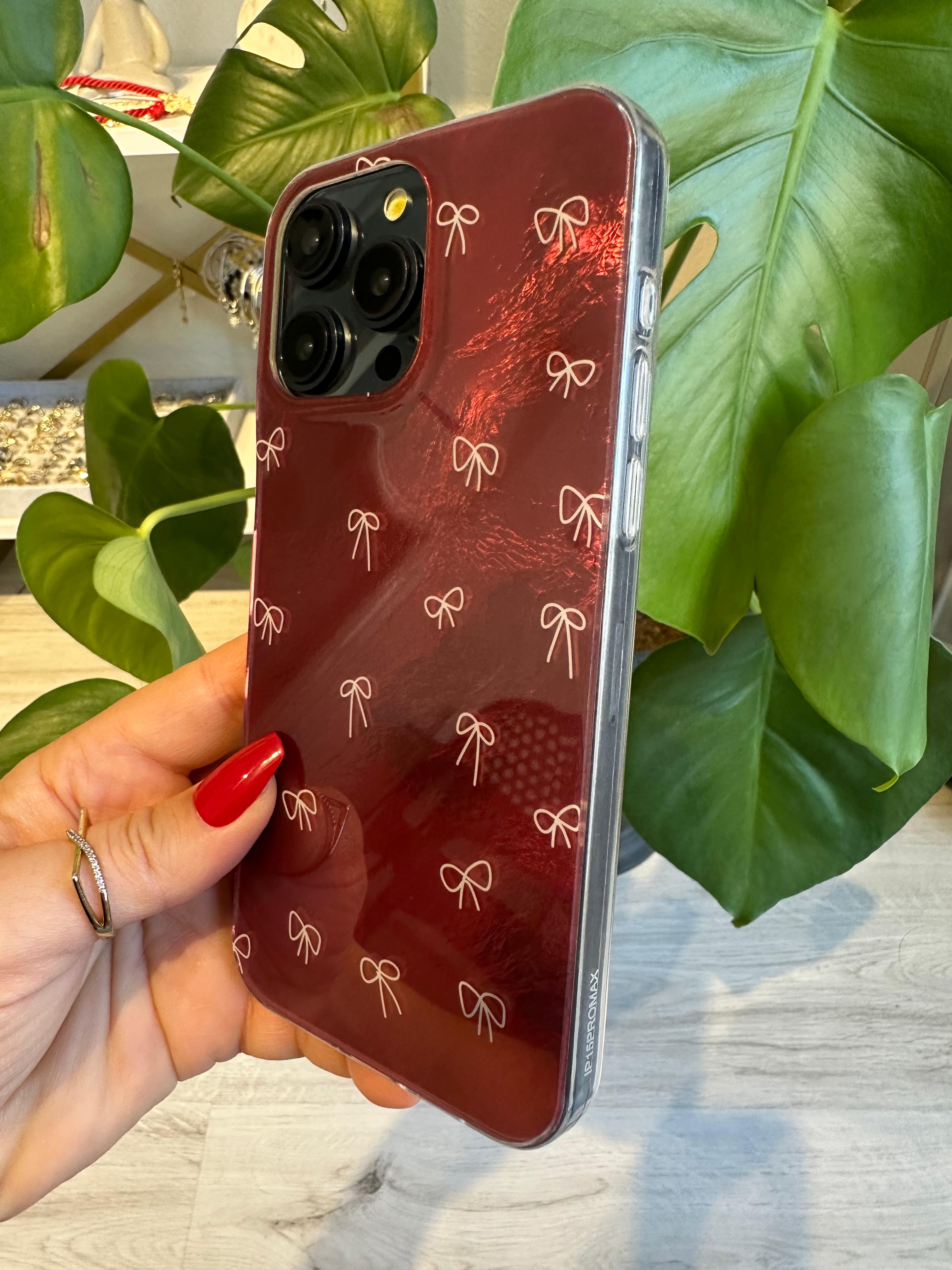Fiyonklu Hologram Kılıf