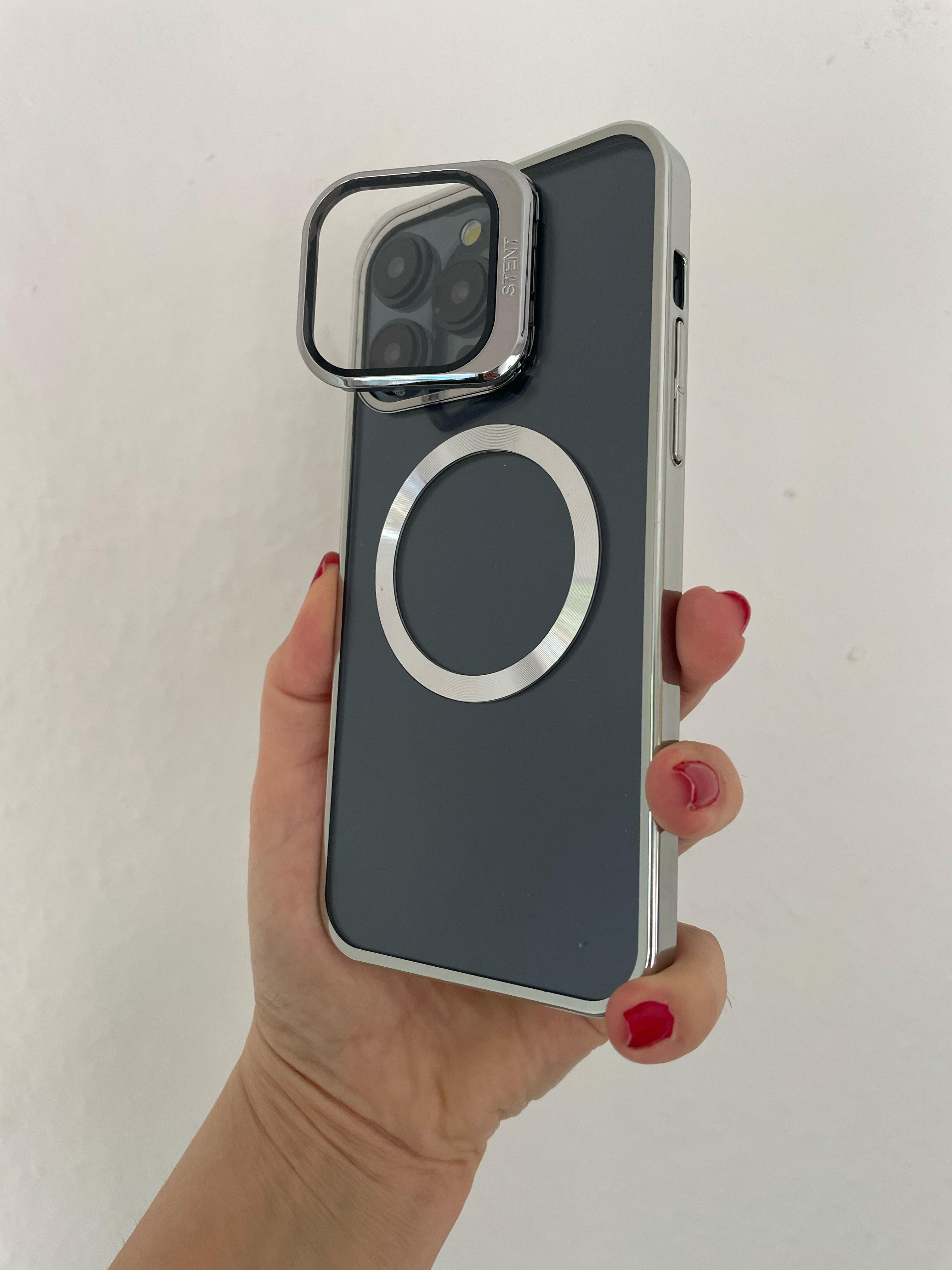 Cam Standlı Magsafe Kılıf