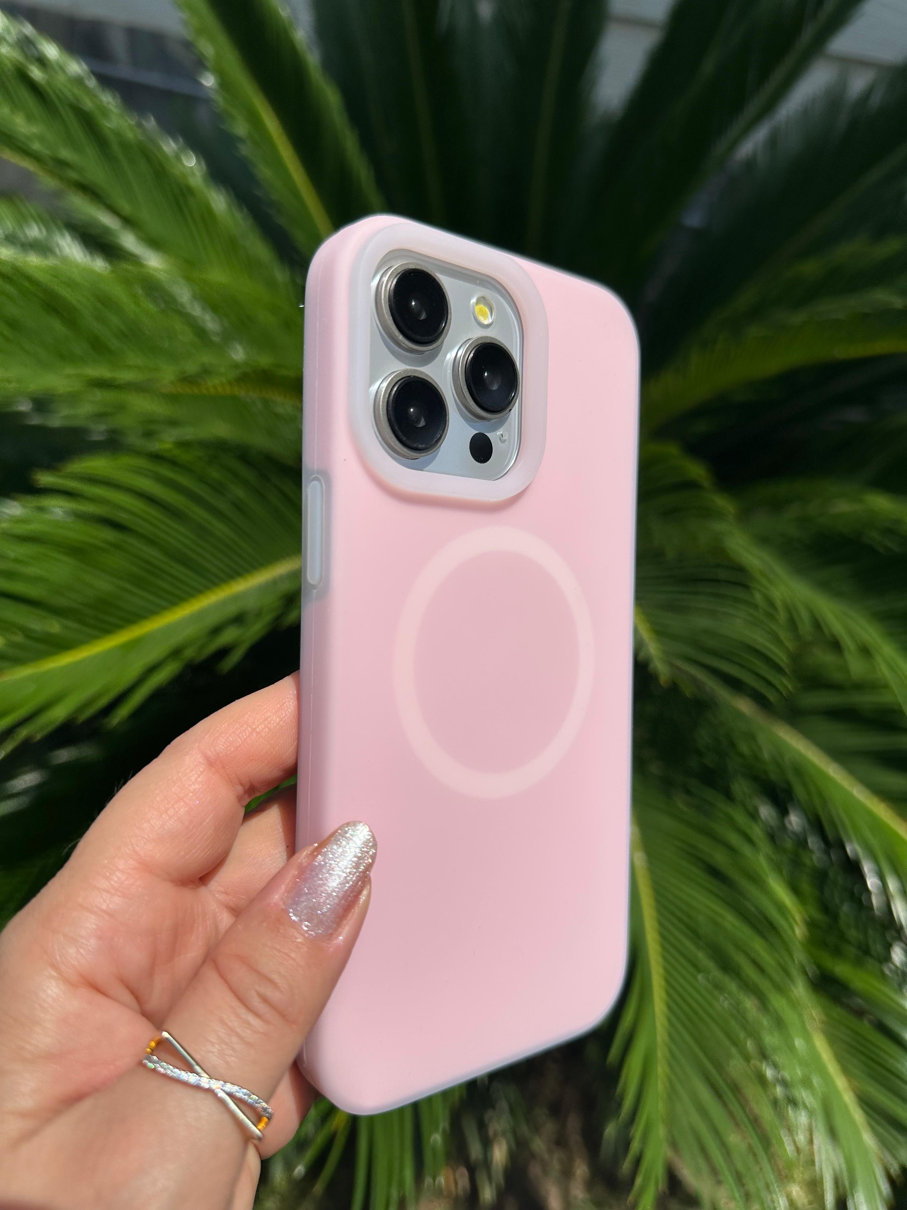 Magsafe Özellikli Pastel Kılıf - Pudra