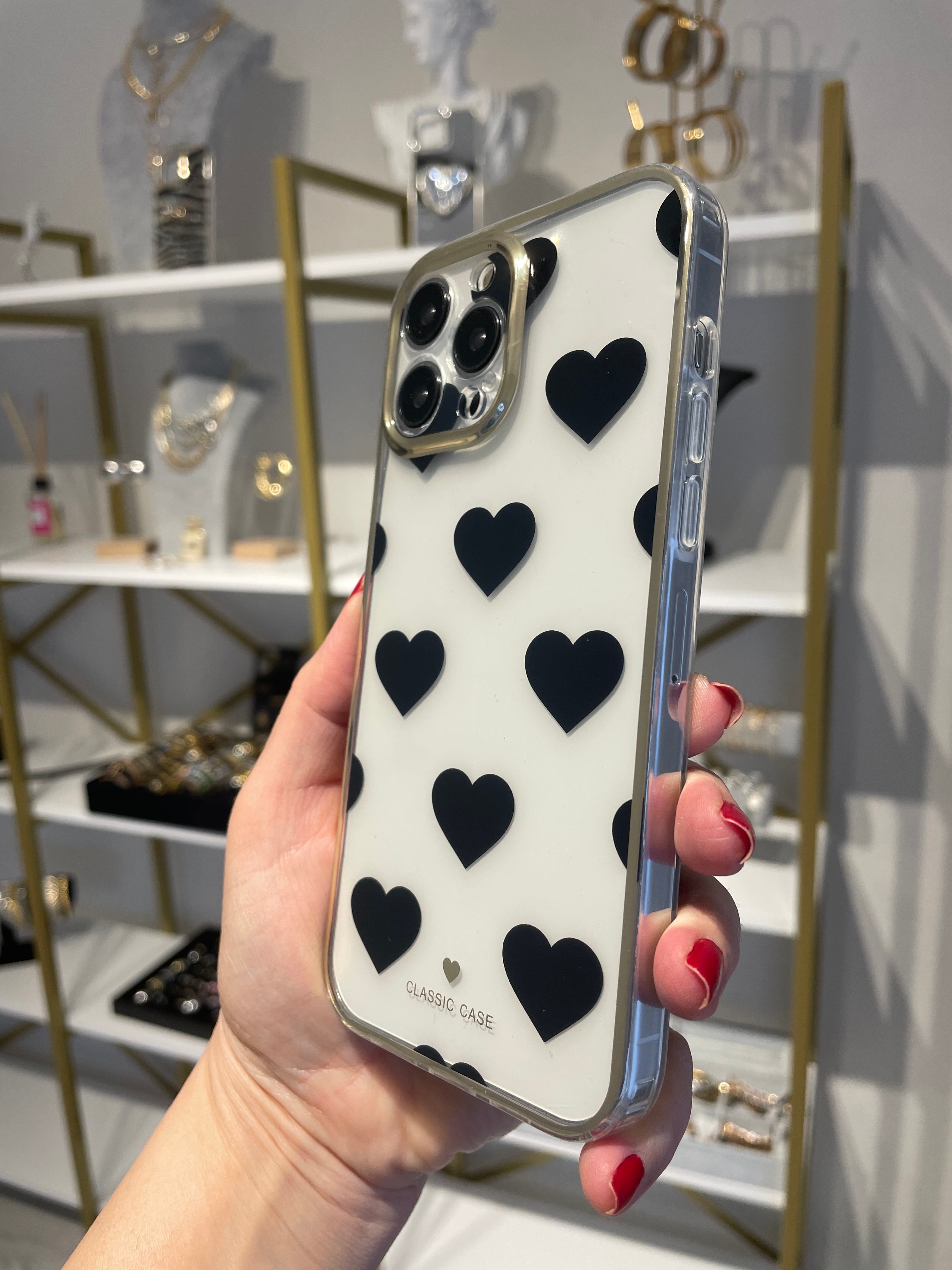 Kalpli Şeffaf Kılıf