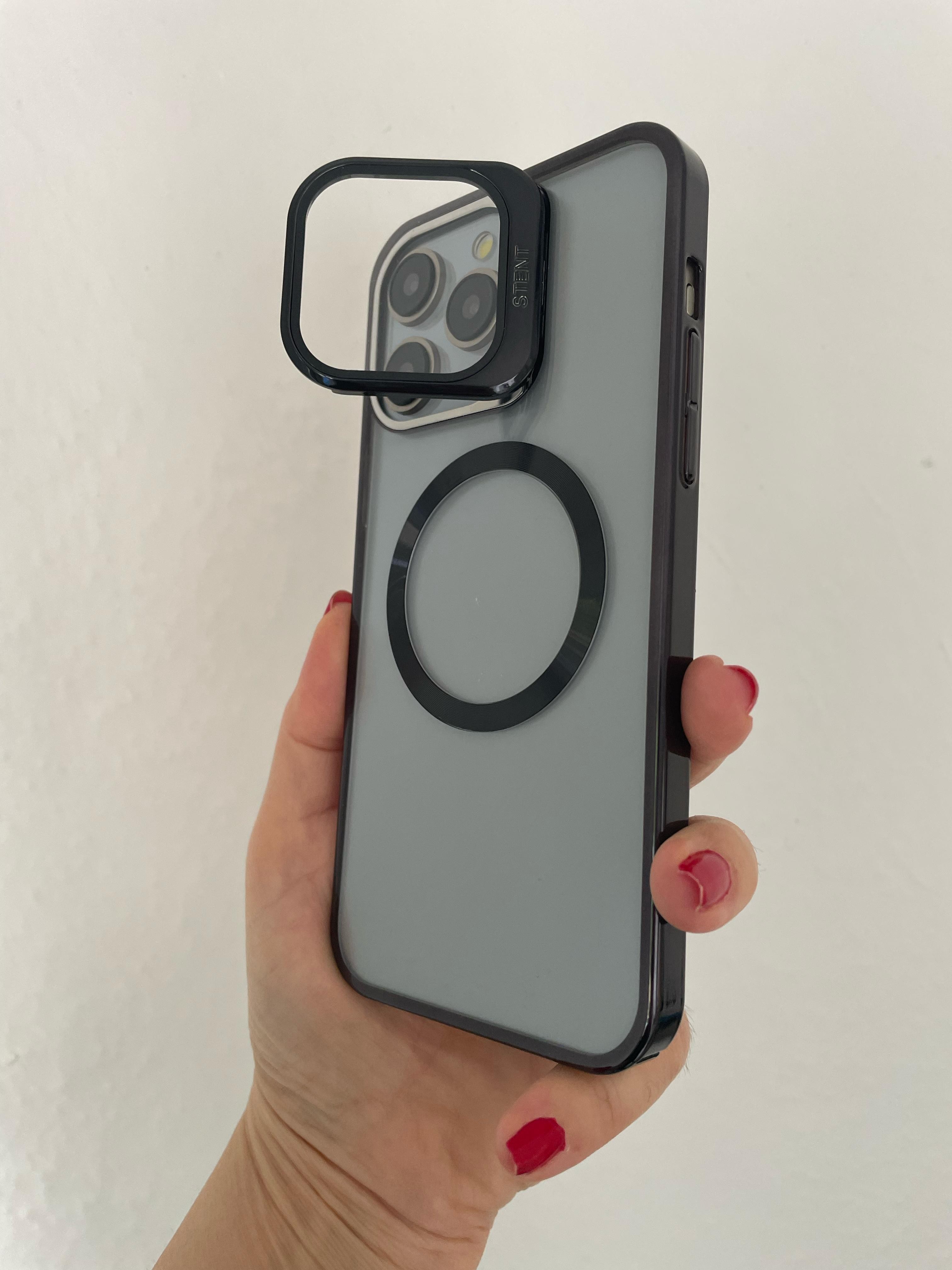 Cam Standlı Magsafe Kılıf