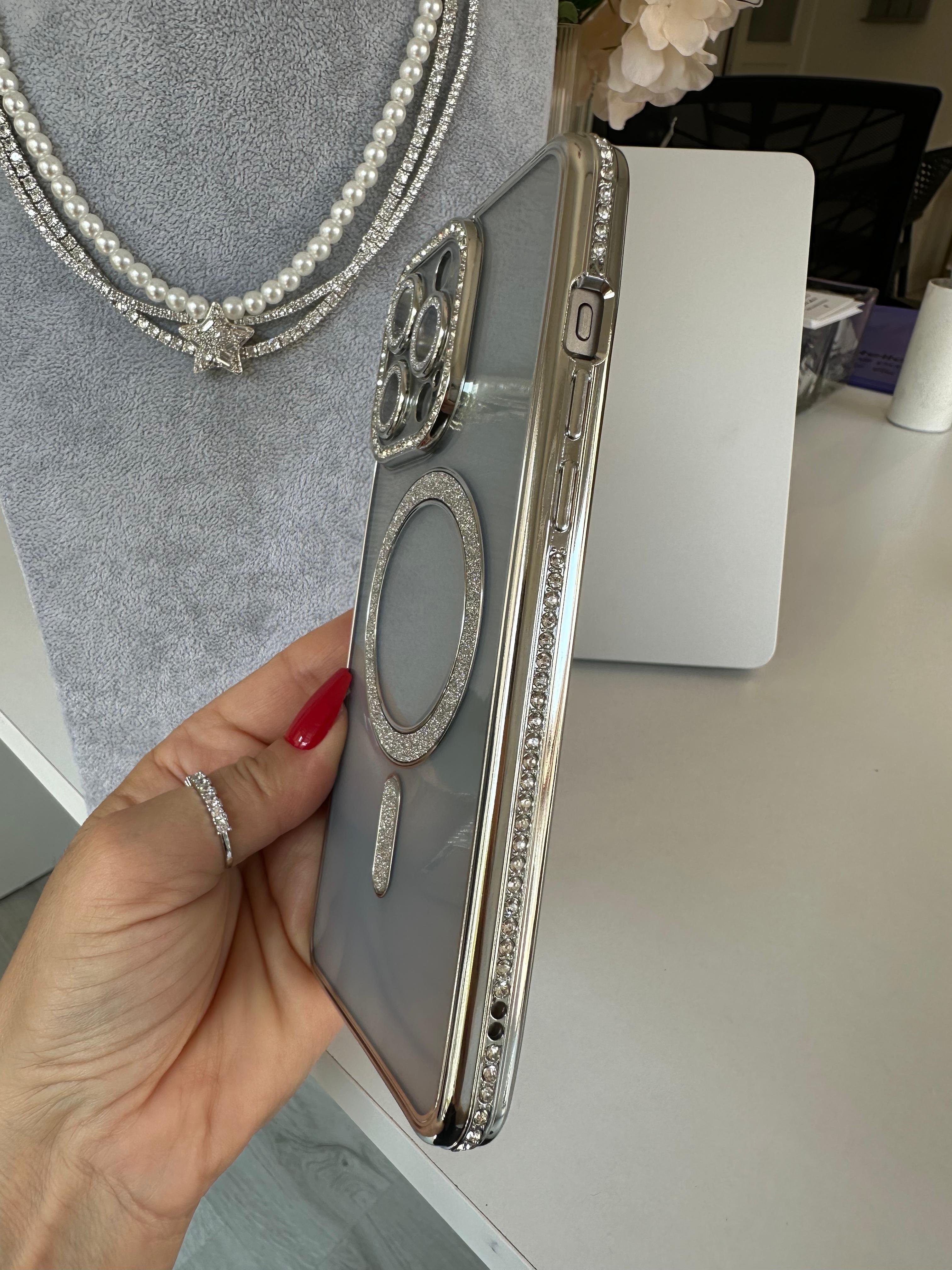 Swarovski Taşlı Kamera Korumalı Kılıf
