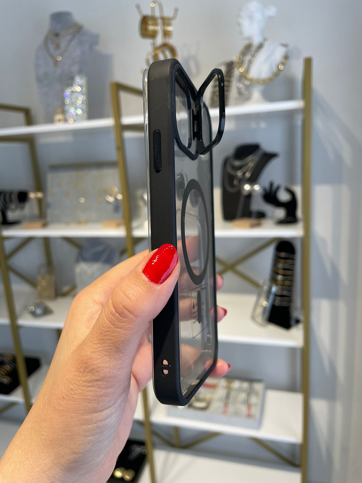 Lens Koruma Hediyeli Standlı Kılıf