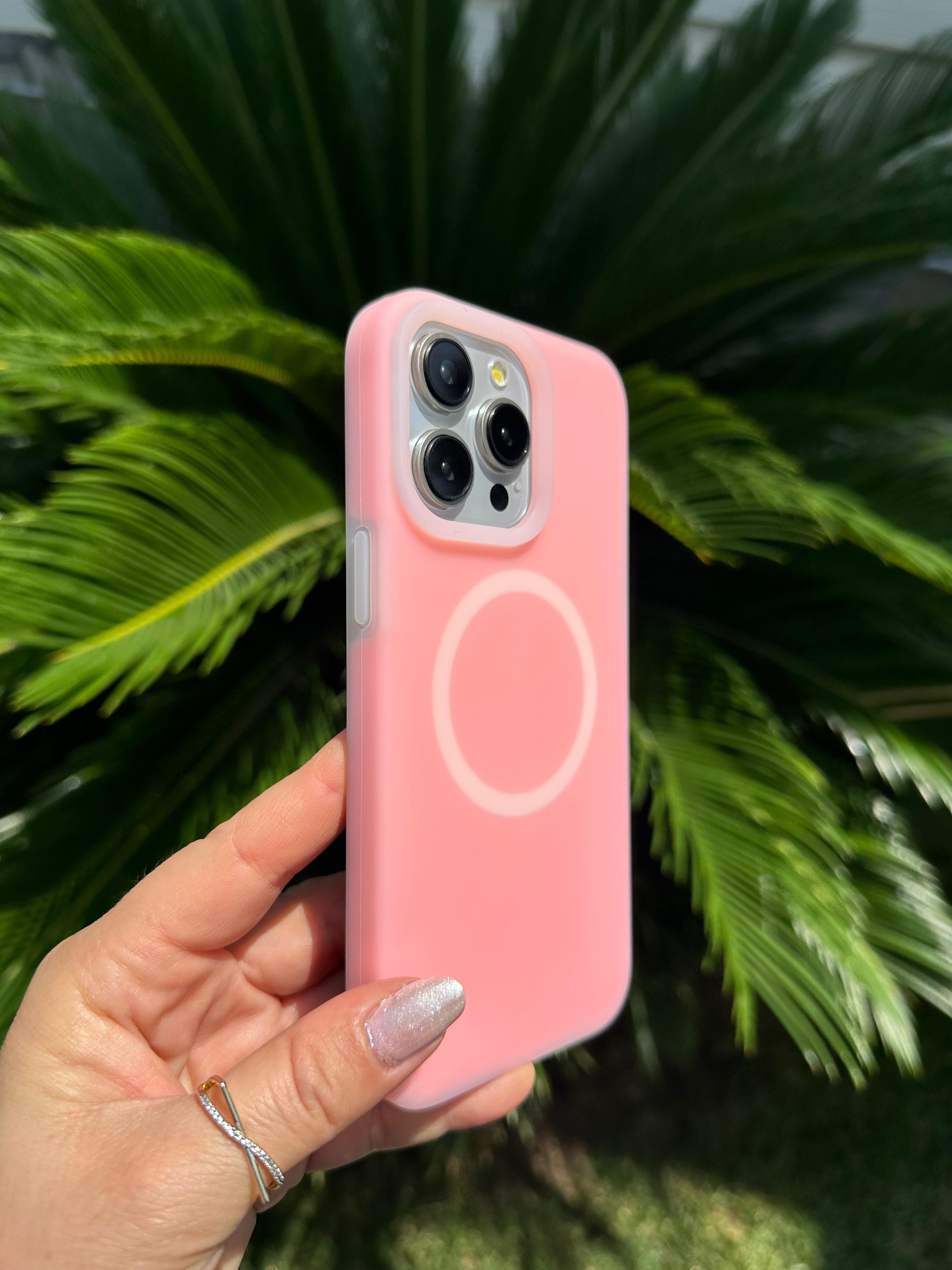 Magsafe Özellikli Pastel Kılıf - Pembe