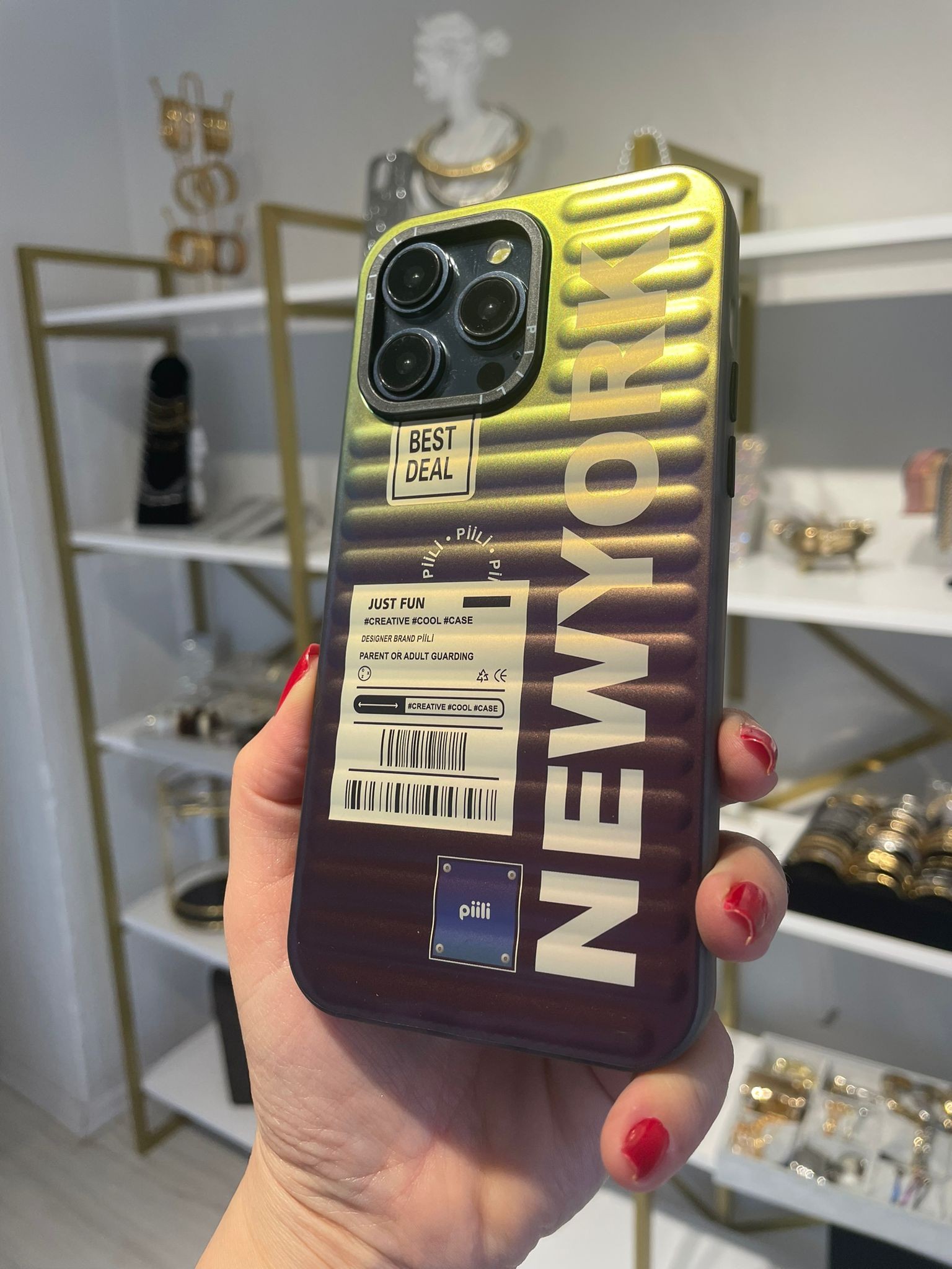 New York Hologram Kılıf