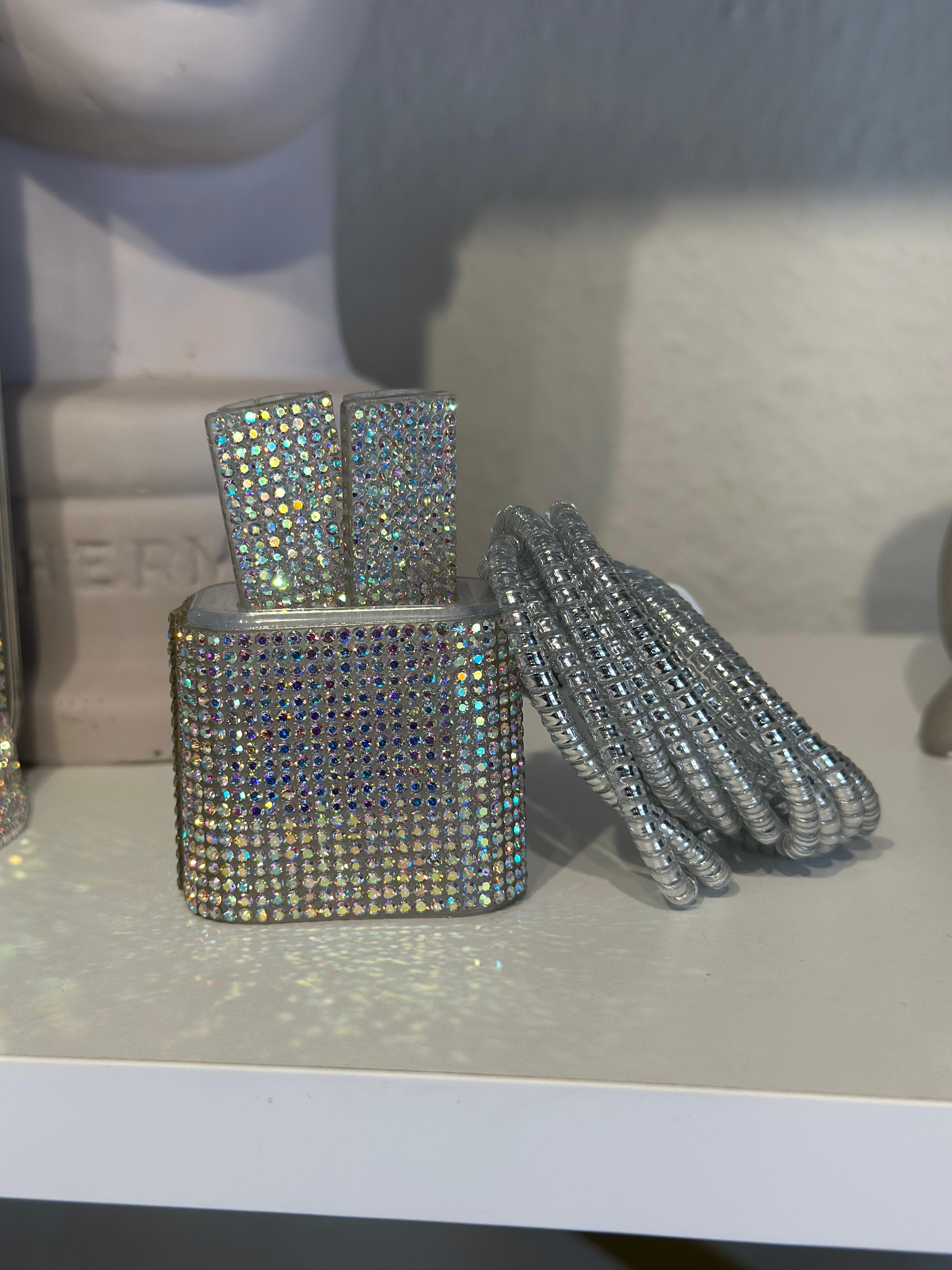 Hologram Taşlı Şarj Cihazı Koruma Seti