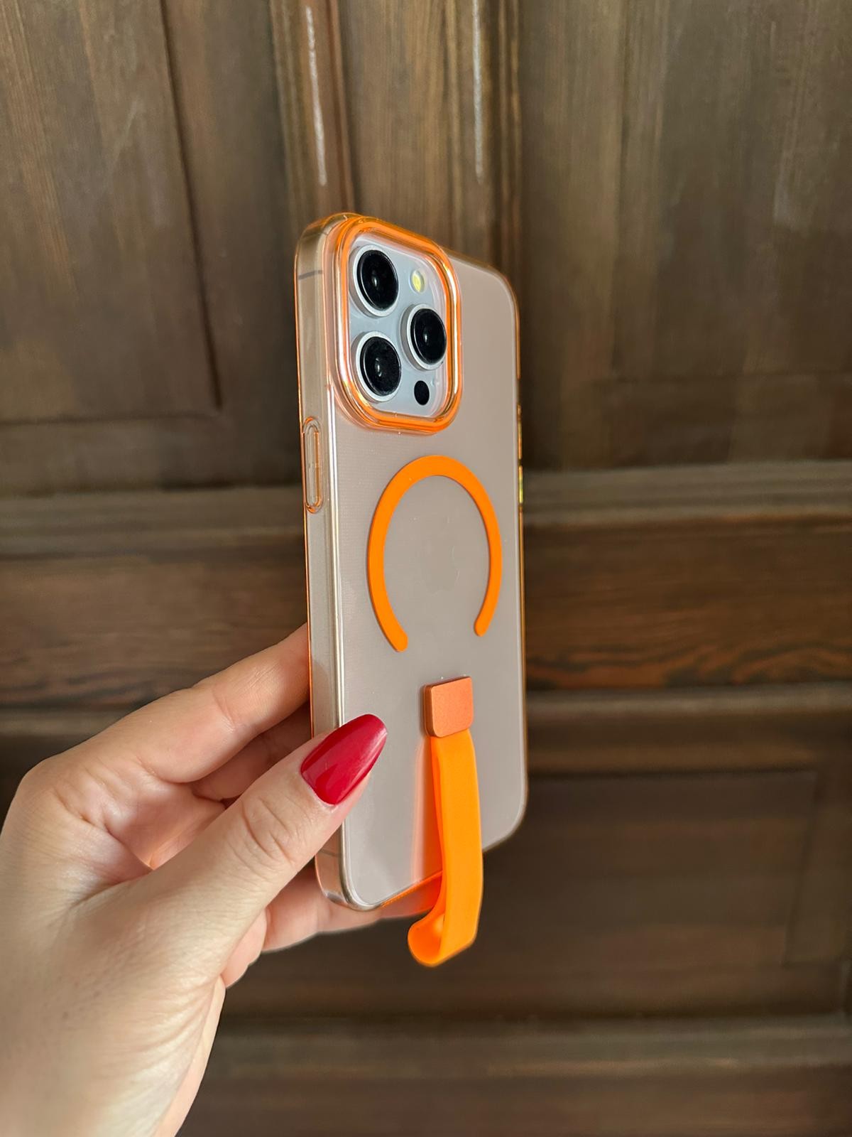 Magsafe Özellikli HoldEase Şeffaf Kılıf
