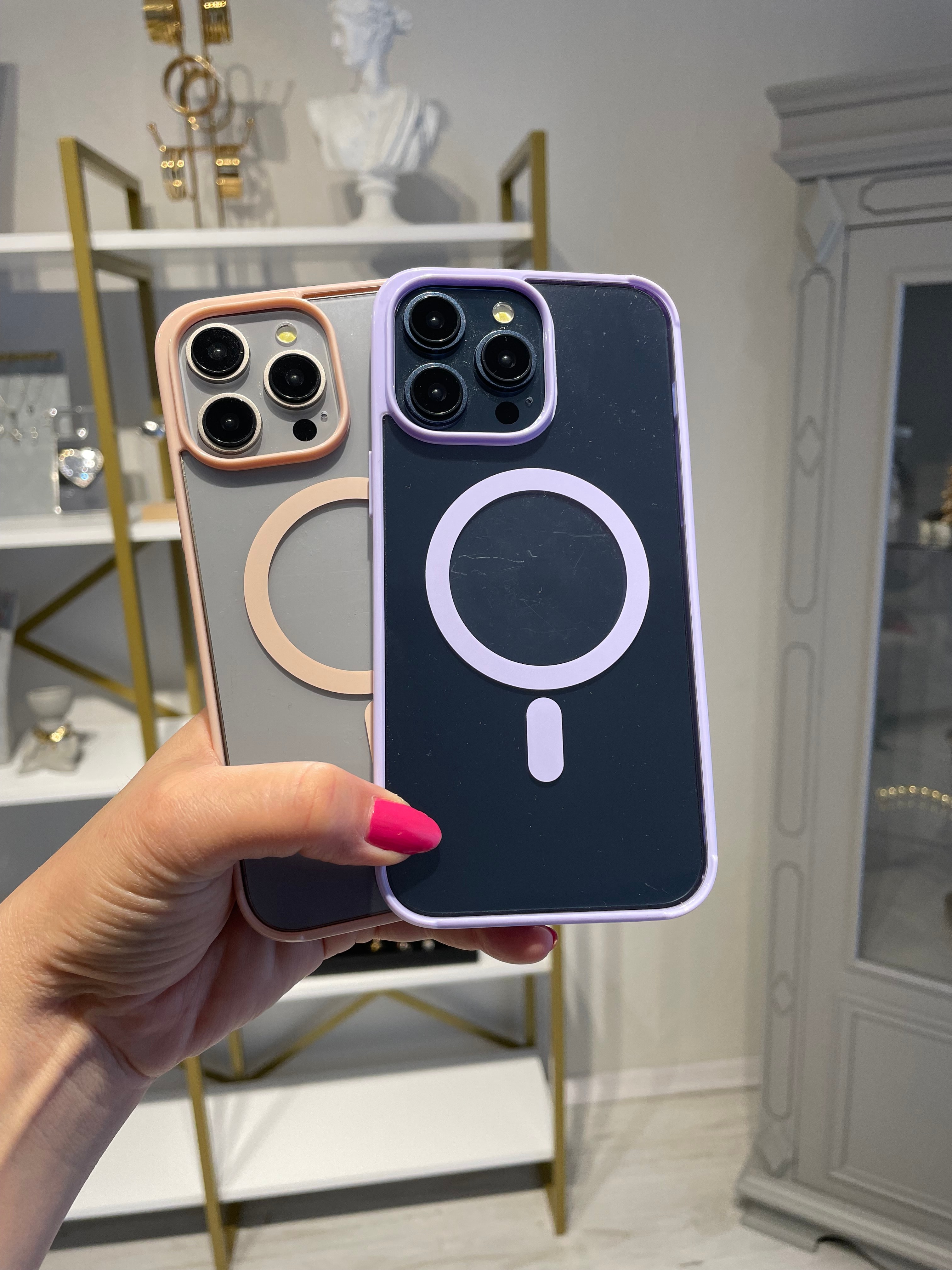 Renkli Magsafe Özellikli Kılıf