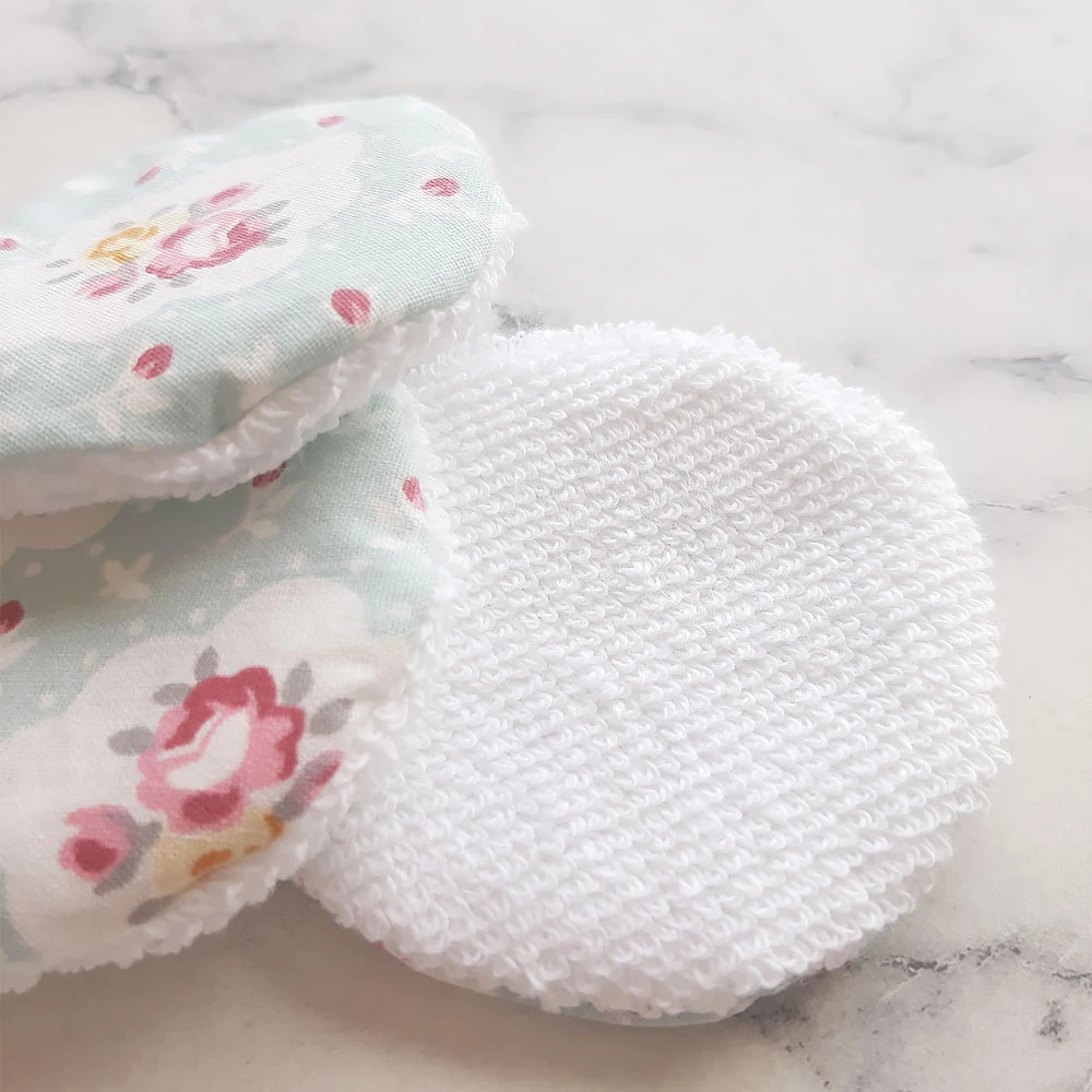 Yıkanabilir Yüz Temizleme Pedi (%100 Pamuk 3’lü)