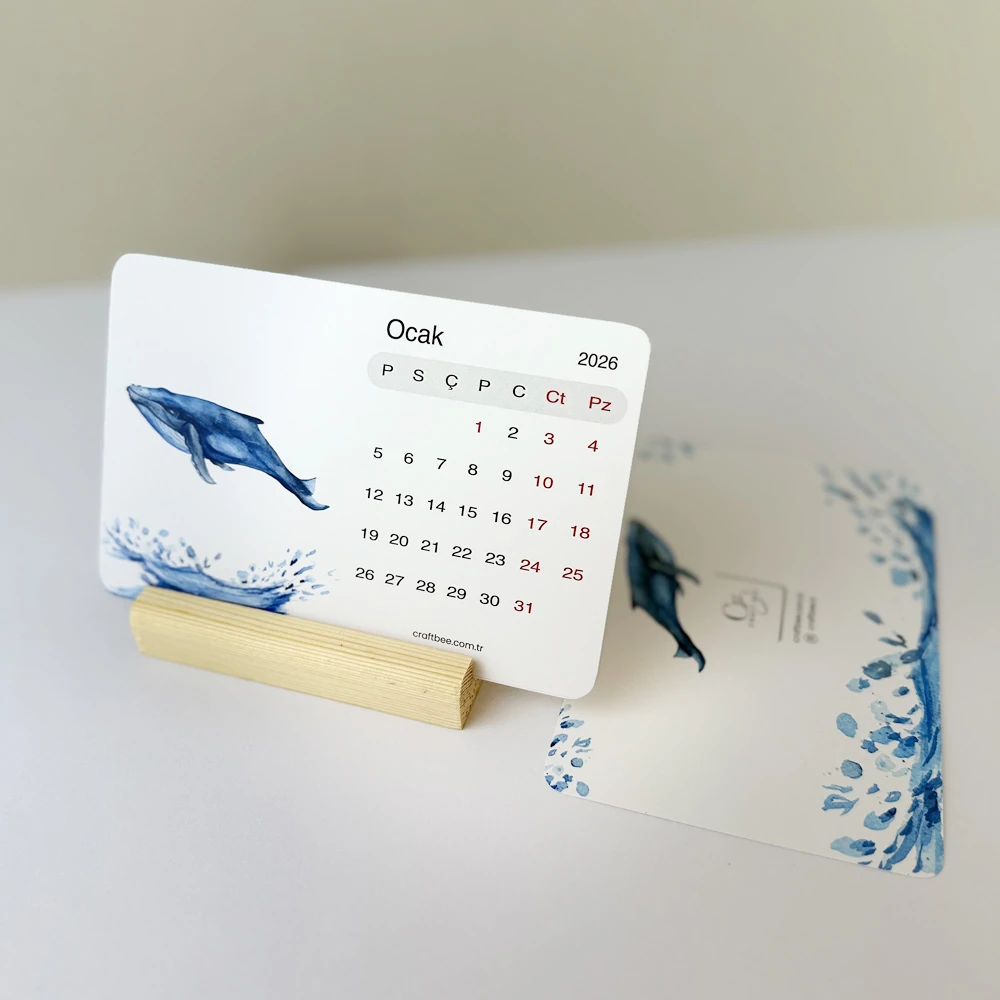 Okyanus Dünyası Masaüstü Takvimi