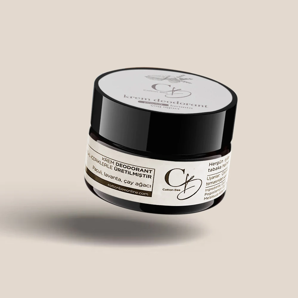 Natural Krem Deodorant – (Doğal İçeriklerle Üretilmiştir)