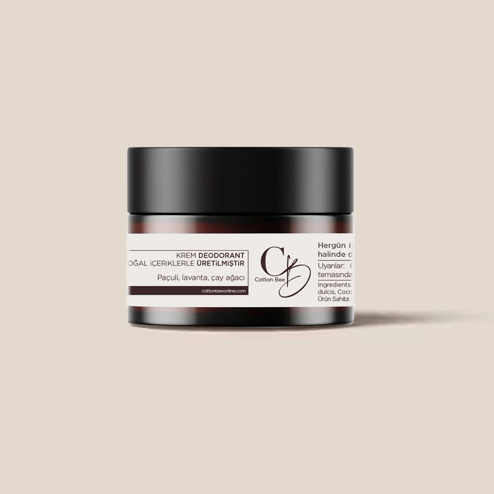 Natural Krem Deodorant – (Doğal İçeriklerle Üretilmiştir)