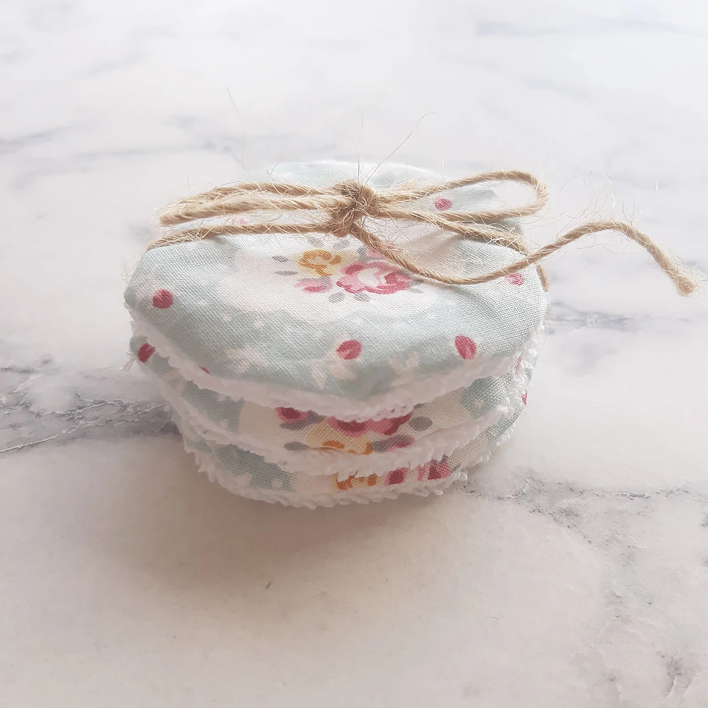 Yıkanabilir Yüz Temizleme Pedi (%100 Pamuk 3’lü)