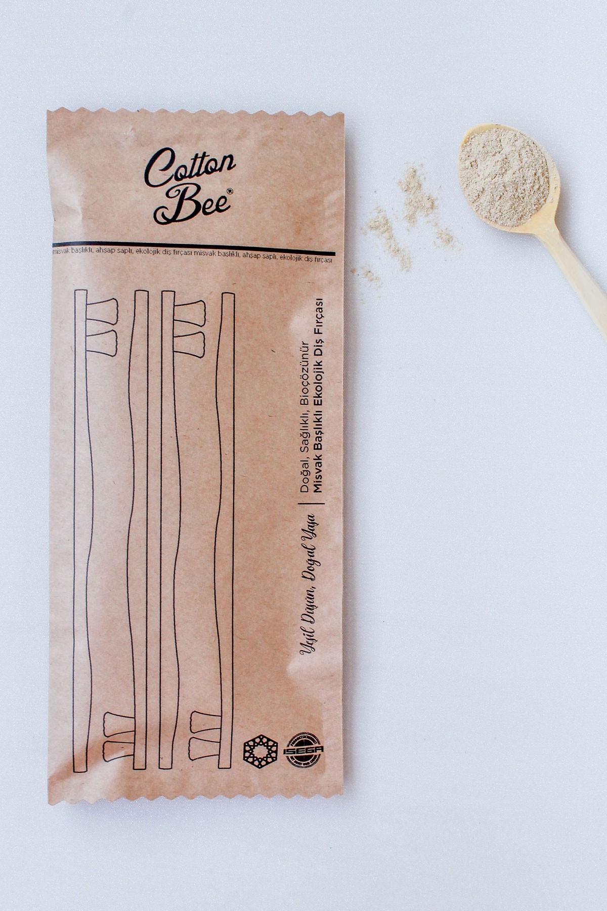 Miswak Toothbrush - 6 Adet - Tek Pakette