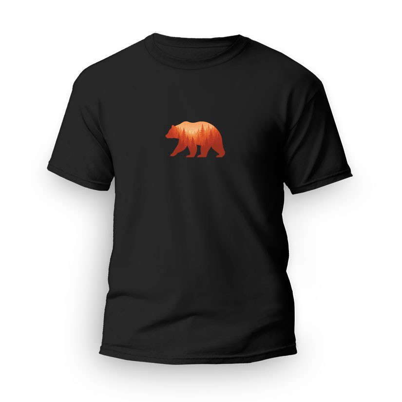 Boz Ayı – Unisex, Rahat Kalıp (Yarı Oversize), %100 Pamuk