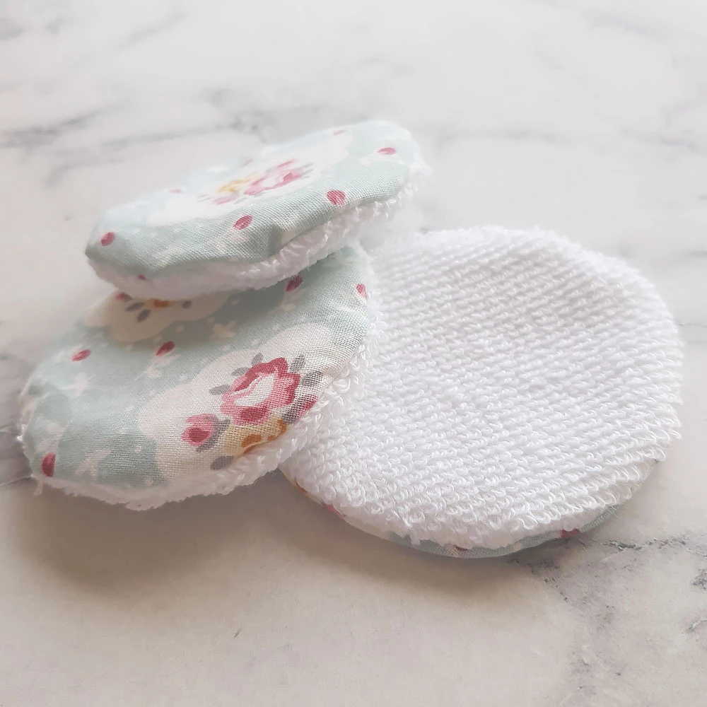 Yıkanabilir Yüz Temizleme Pedi (%100 Pamuk 3’lü)