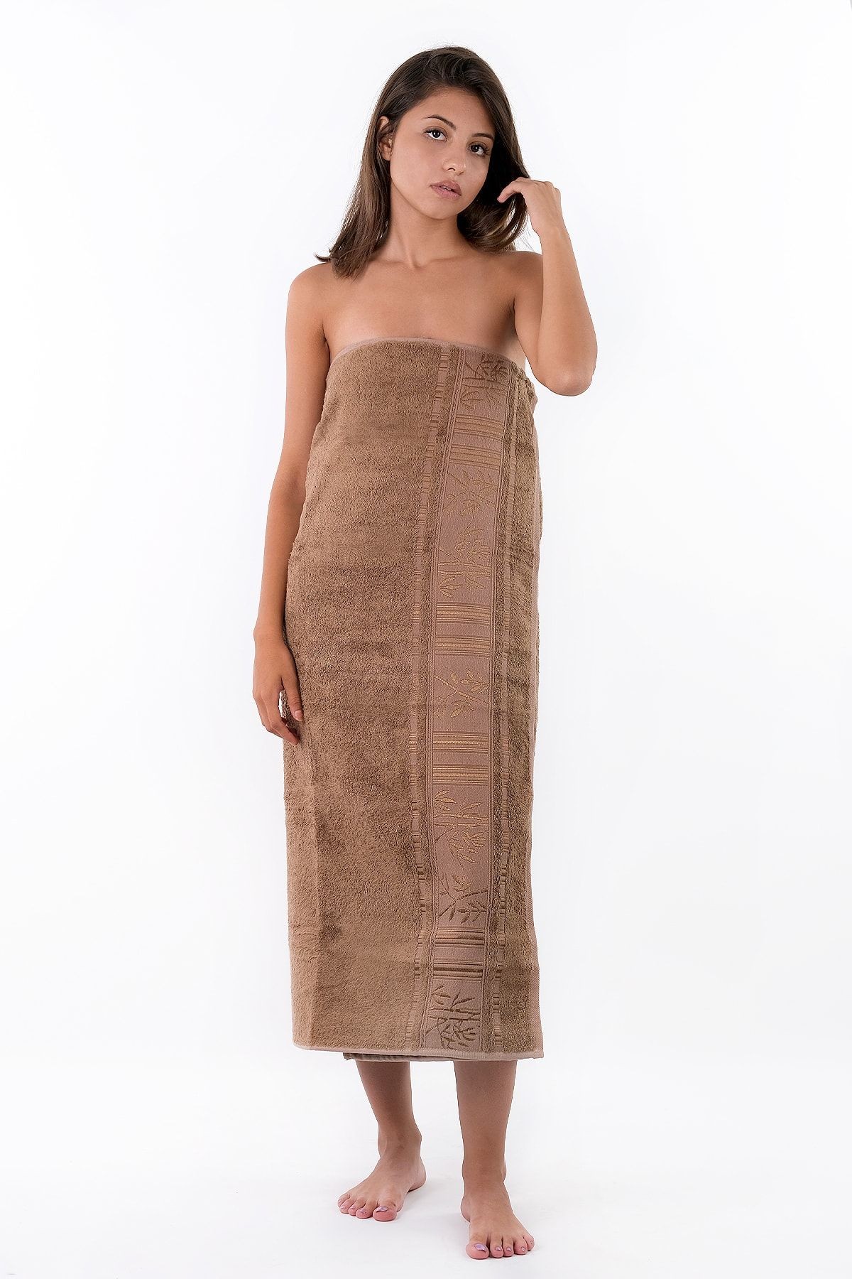 Bambu Renkli Banyo Havlusu 100 X150 Cm