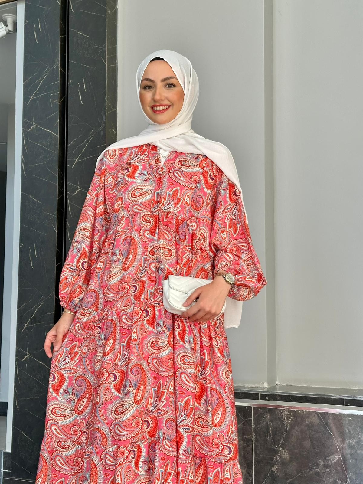Limited Edition Okyanus Pamuk Elbise 