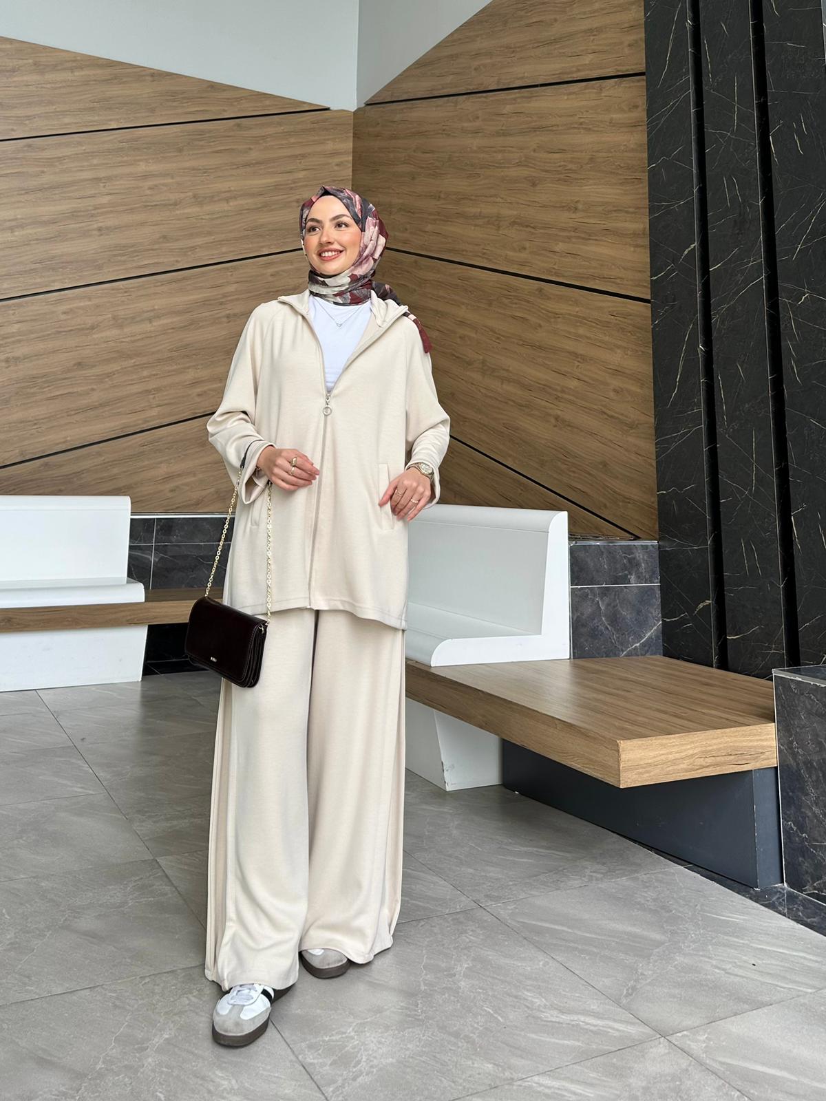 Salaş Oysh Takım  - Bej