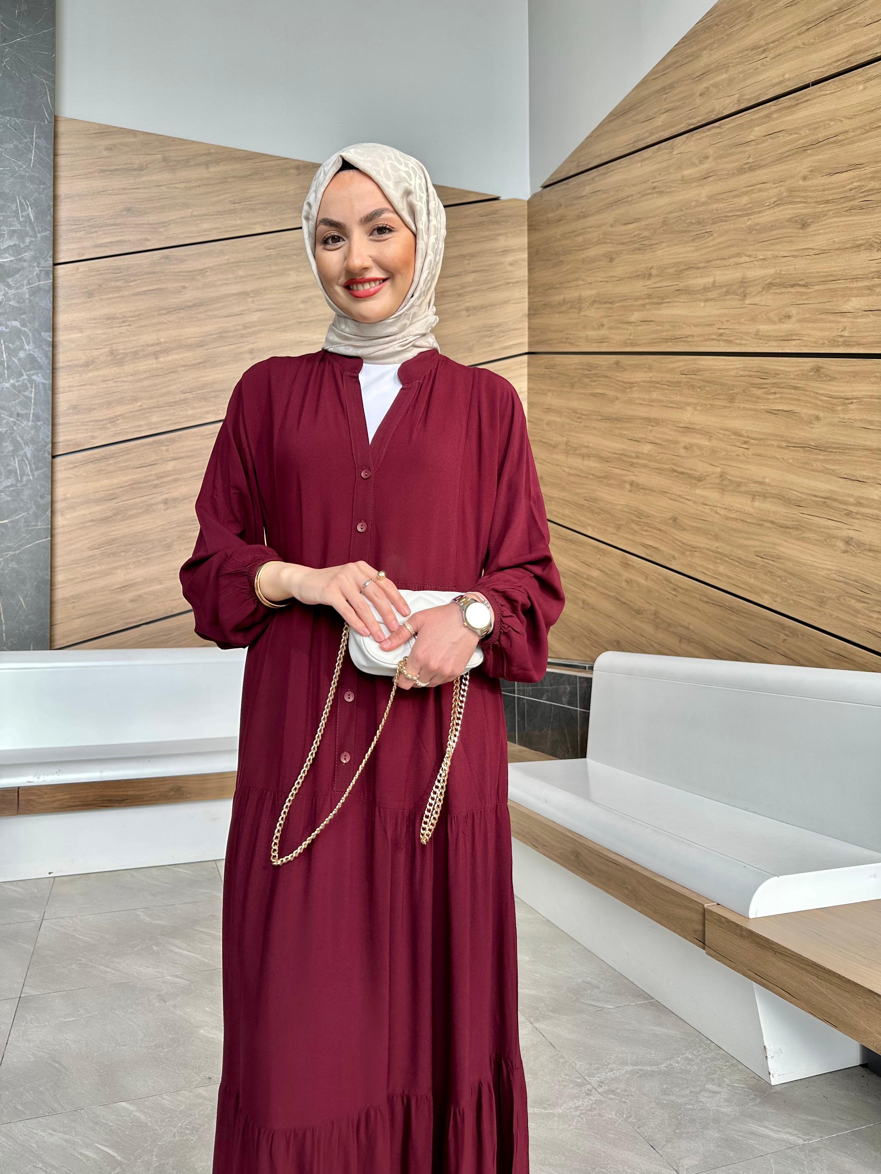 Miray Elbise Yıkanmış %100 Pamuk 