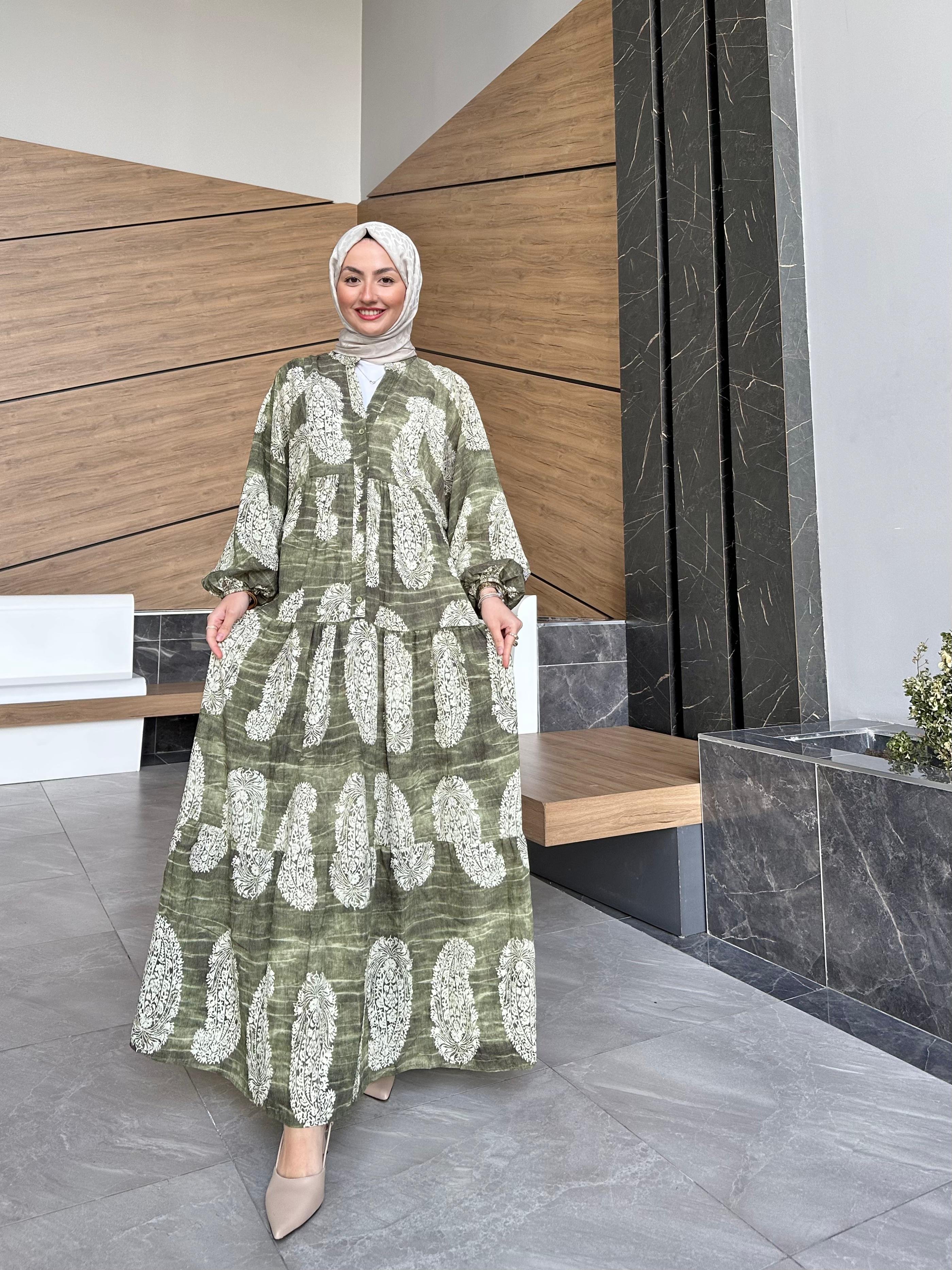 Damask Desen Mngo Kumaş 