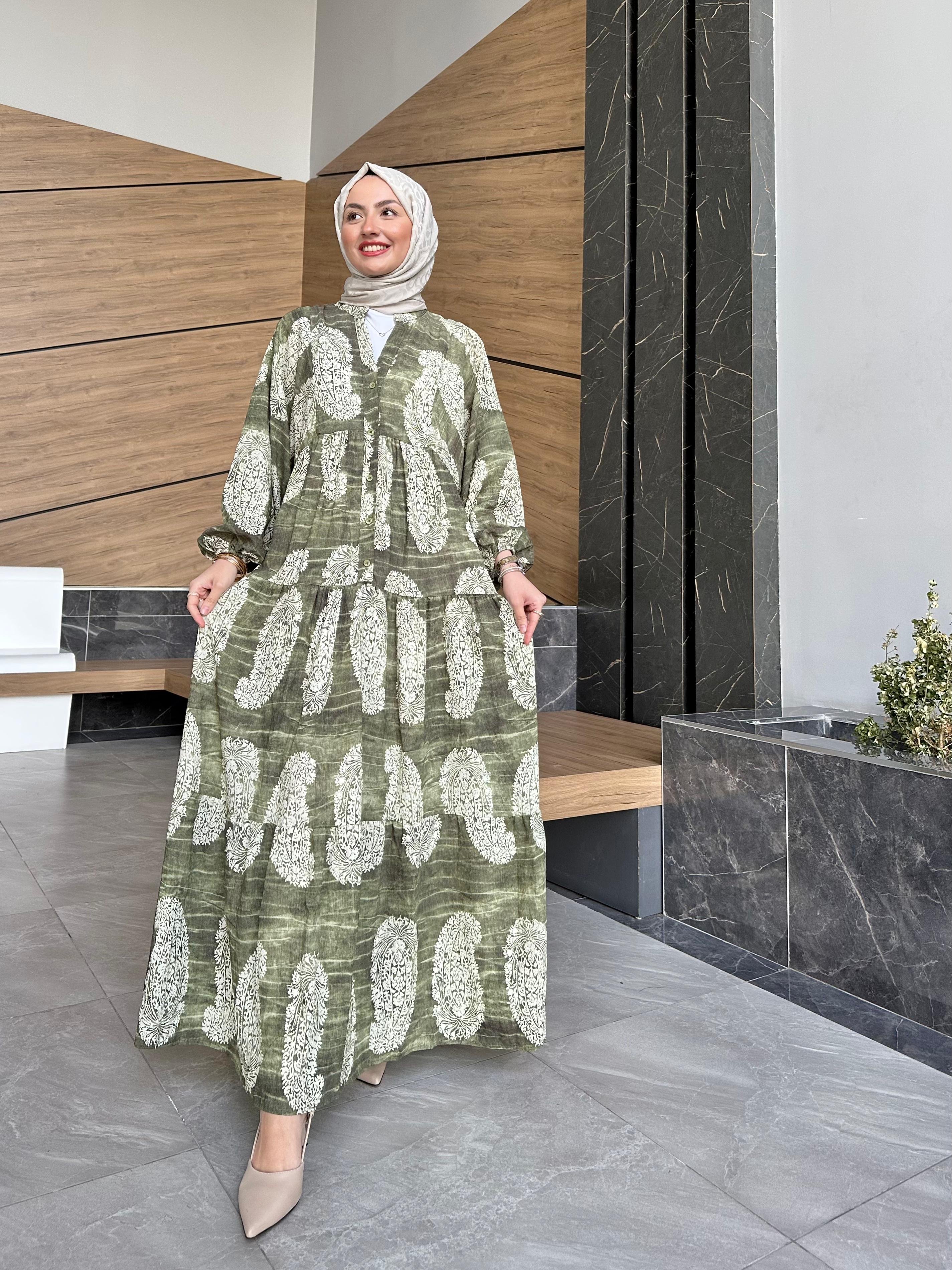 Damask Desen Mngo Kumaş 
