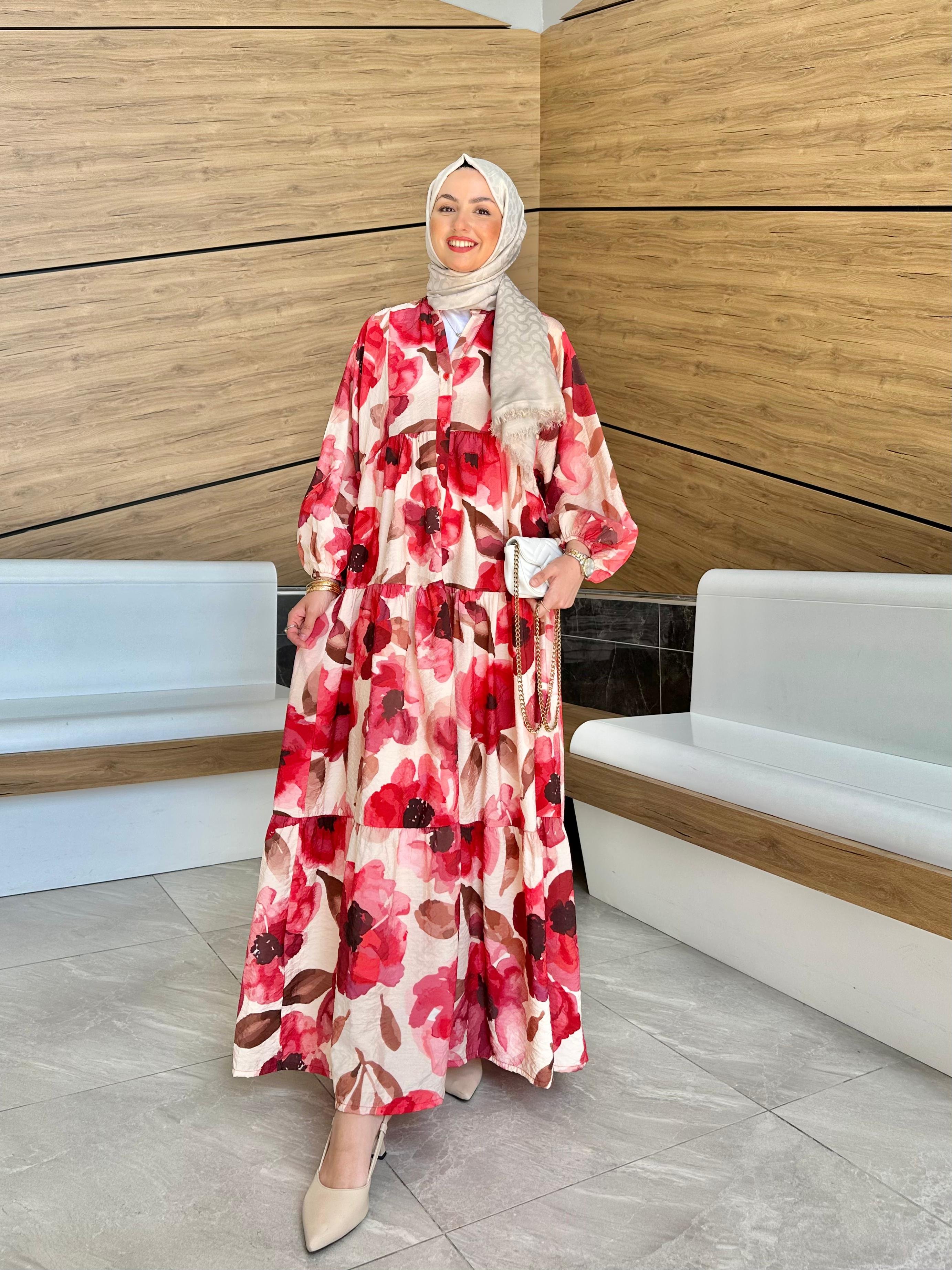 Diana Mango Pamuk Elbise 