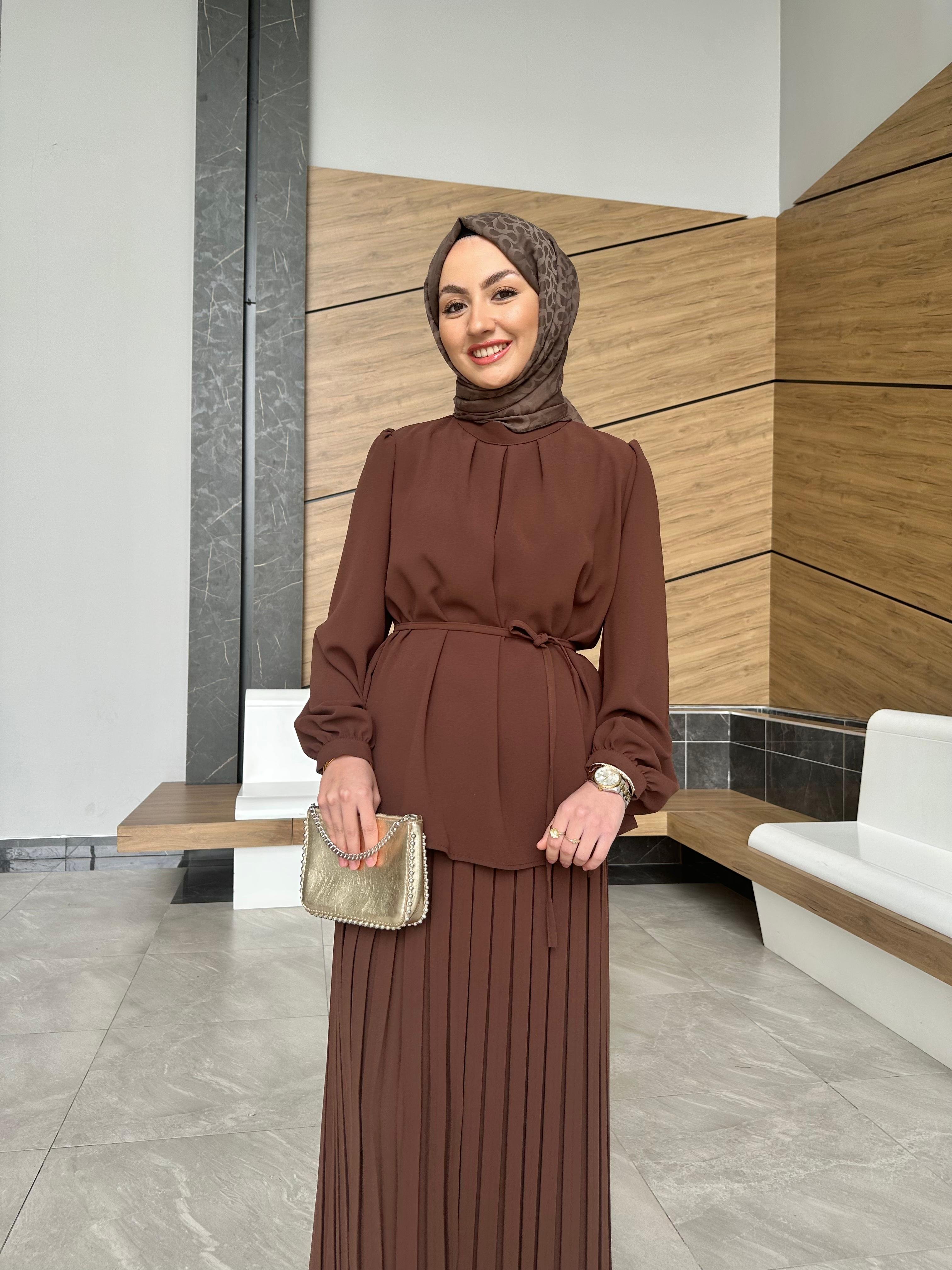 Double Krep Kumaş Eylül Takım