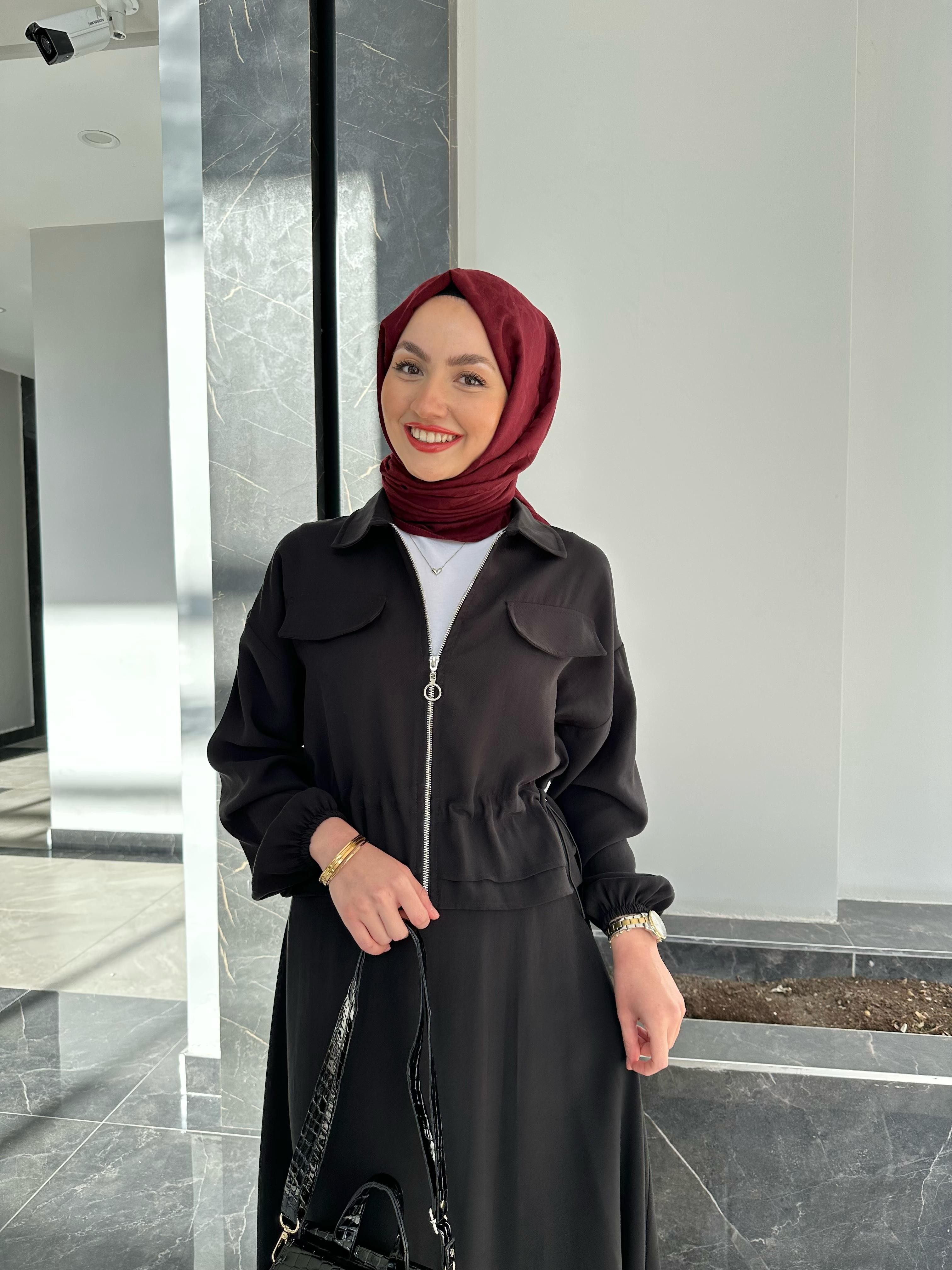 Tensel Kumaş Lova Etekli Takım