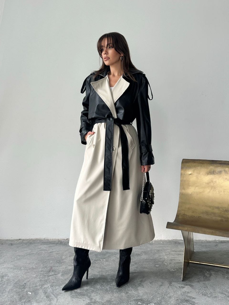 TRENÇKOT SUNİ DERİ CEKET