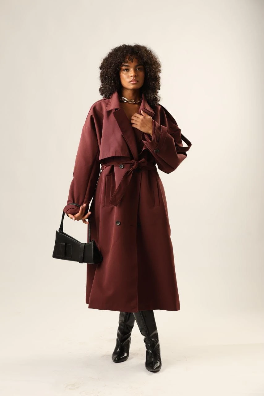 İPEK TRENÇKOT CEKET