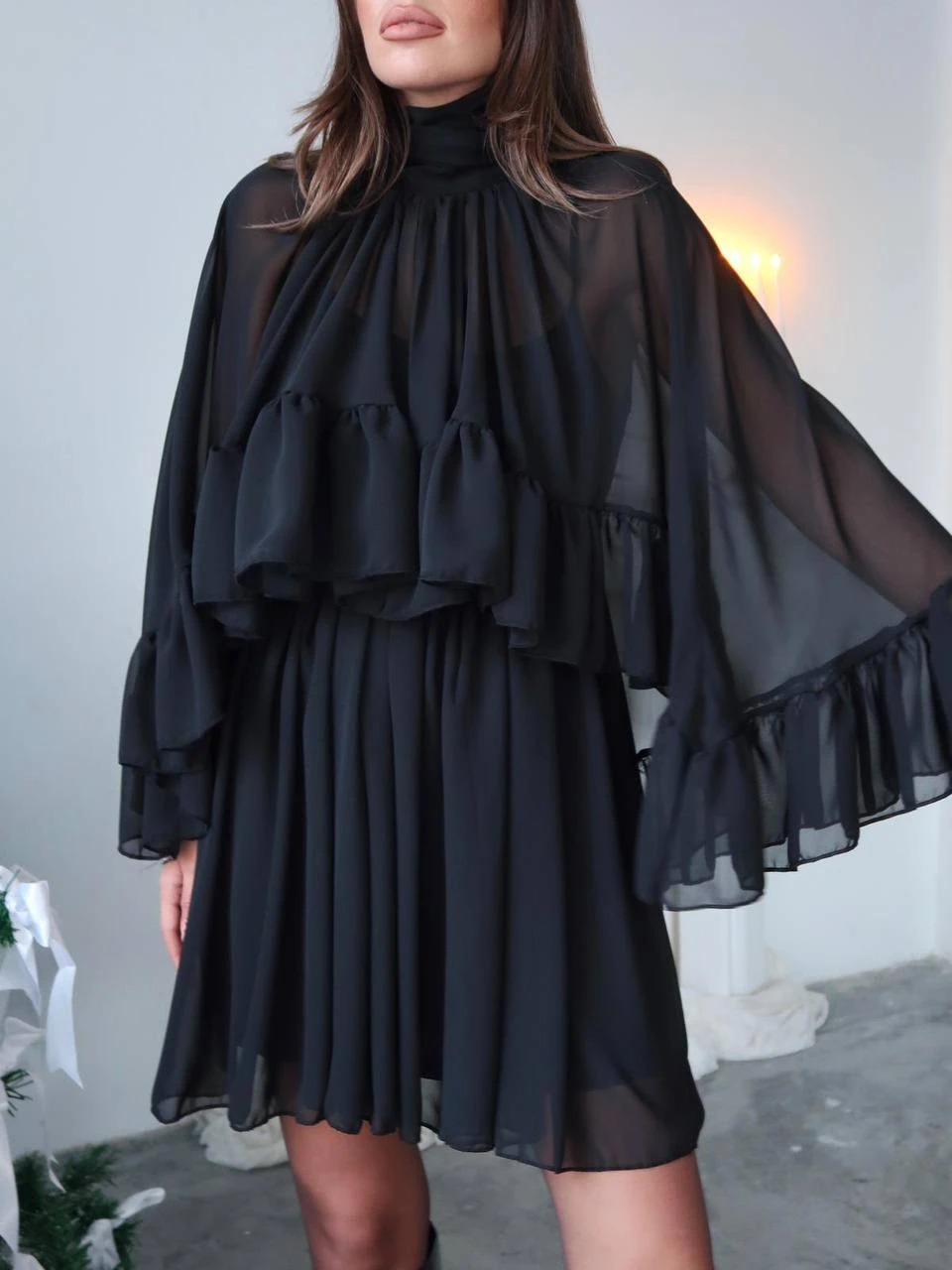 ŞİFON TÜL ELBİSE