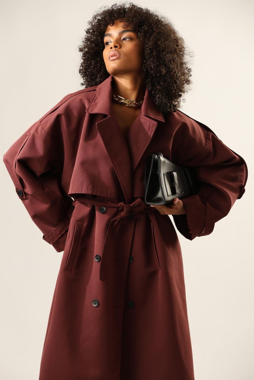 İPEK TRENÇKOT CEKET