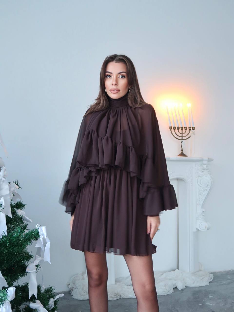 ŞİFON TÜL ELBİSE