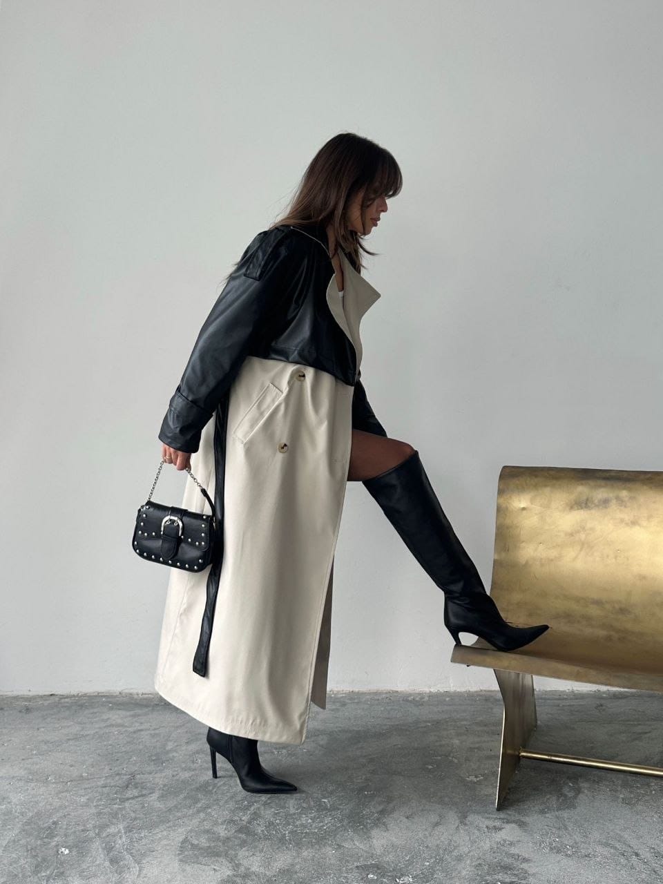 TRENÇKOT SUNİ DERİ CEKET