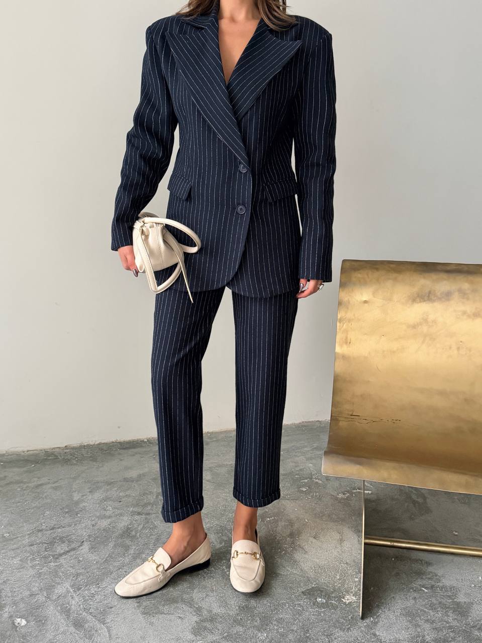 ÇİZGİLİ TAKIM ELBİSE