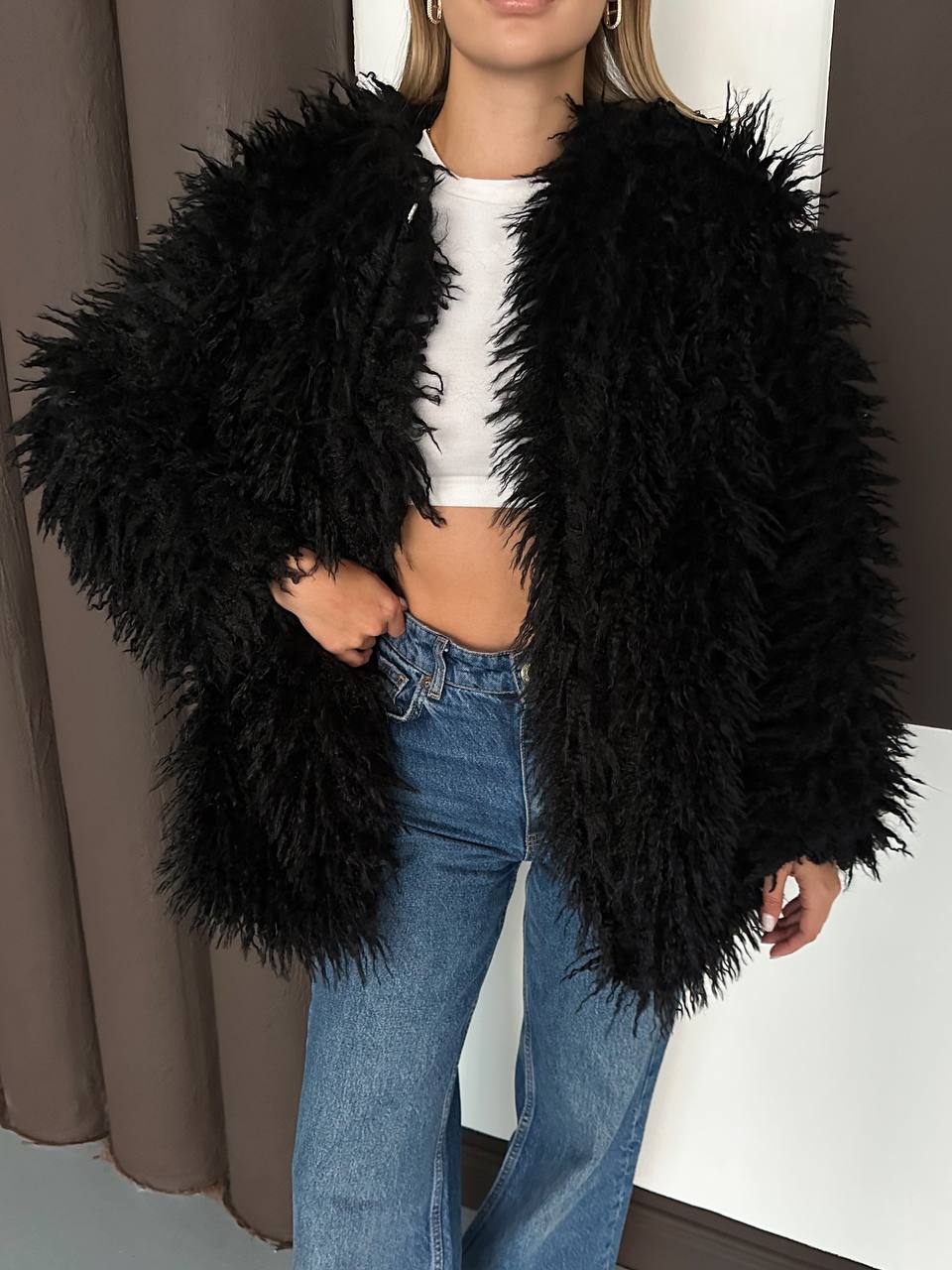 PREMİUM SUNİ KÜRK MONT