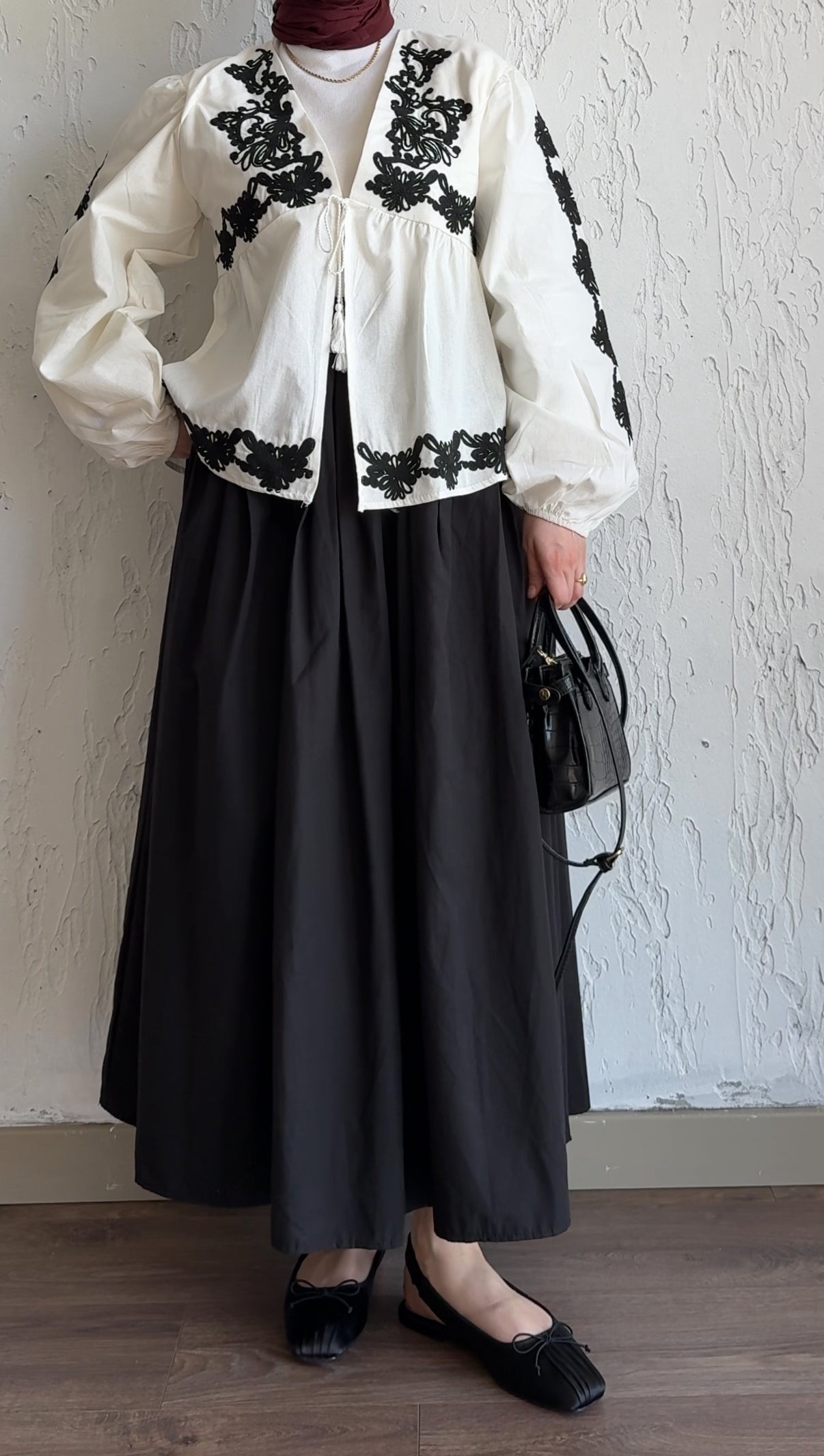 Nakışlı Kimono
