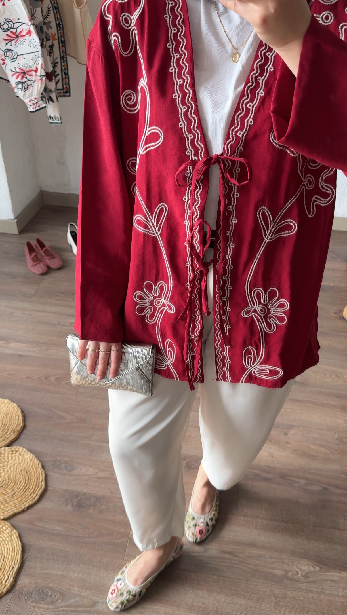 Nakışlı Kimono