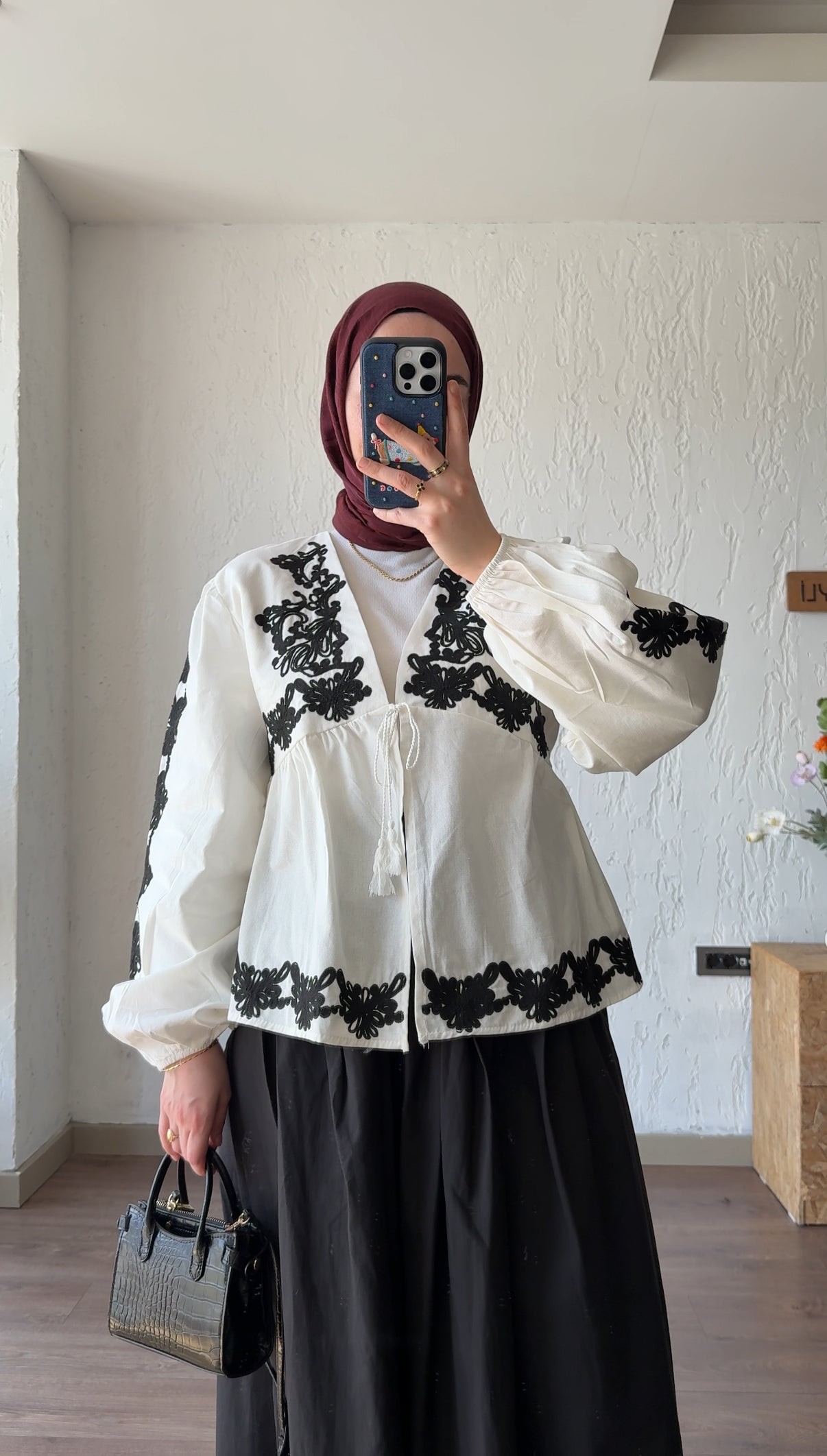 Nakışlı Kimono